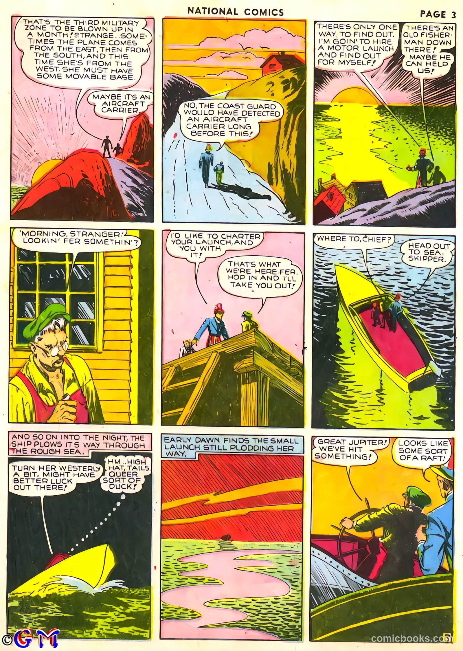 National Comics #6 (1940) — page 3 of 68
