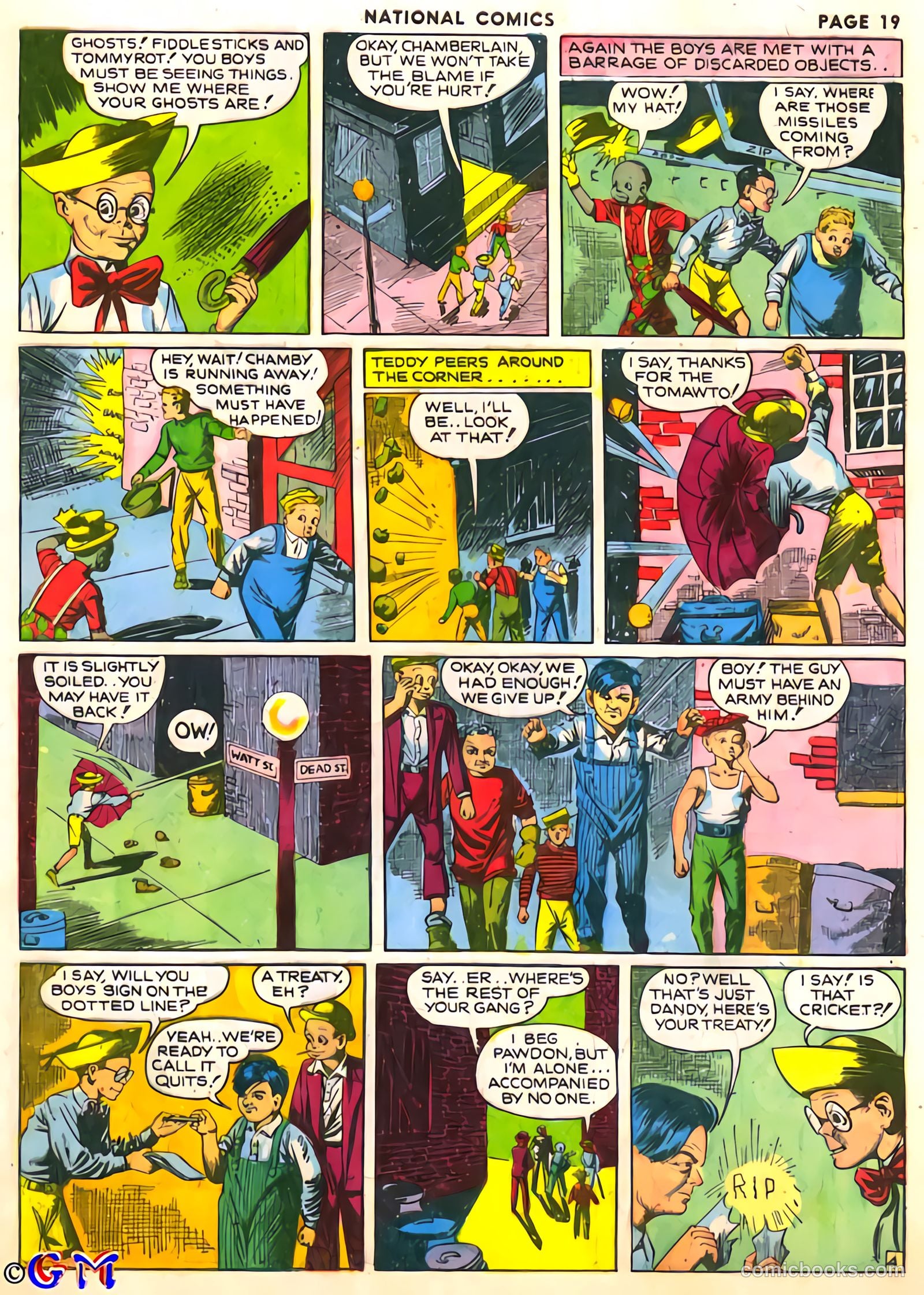 National Comics #6 (1940) — page 19 of 68