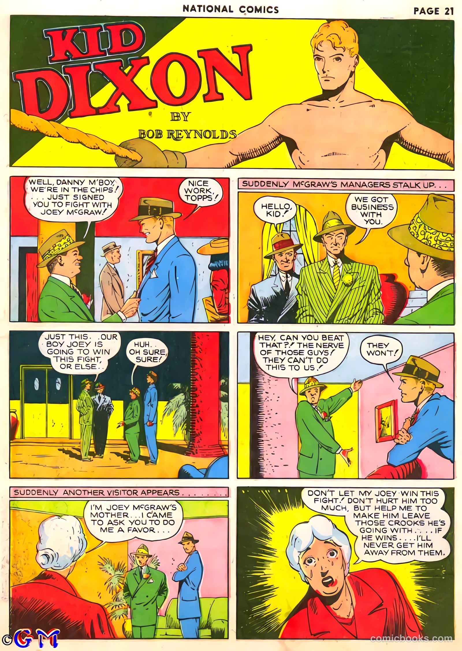 National Comics #6 (1940) — page 21 of 68