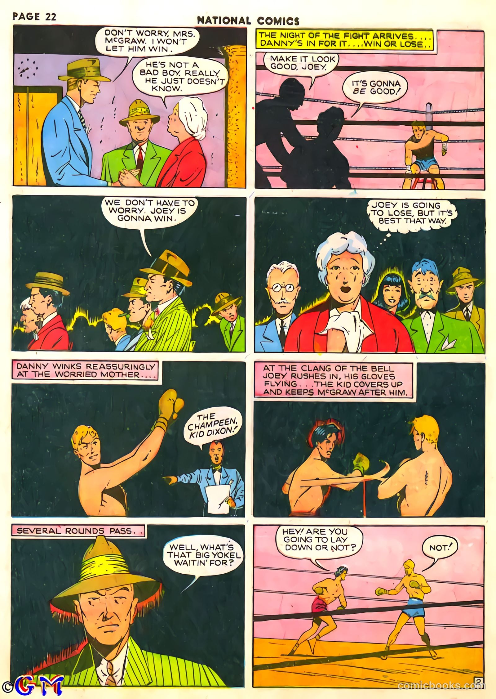 National Comics #6 (1940) — page 22 of 68