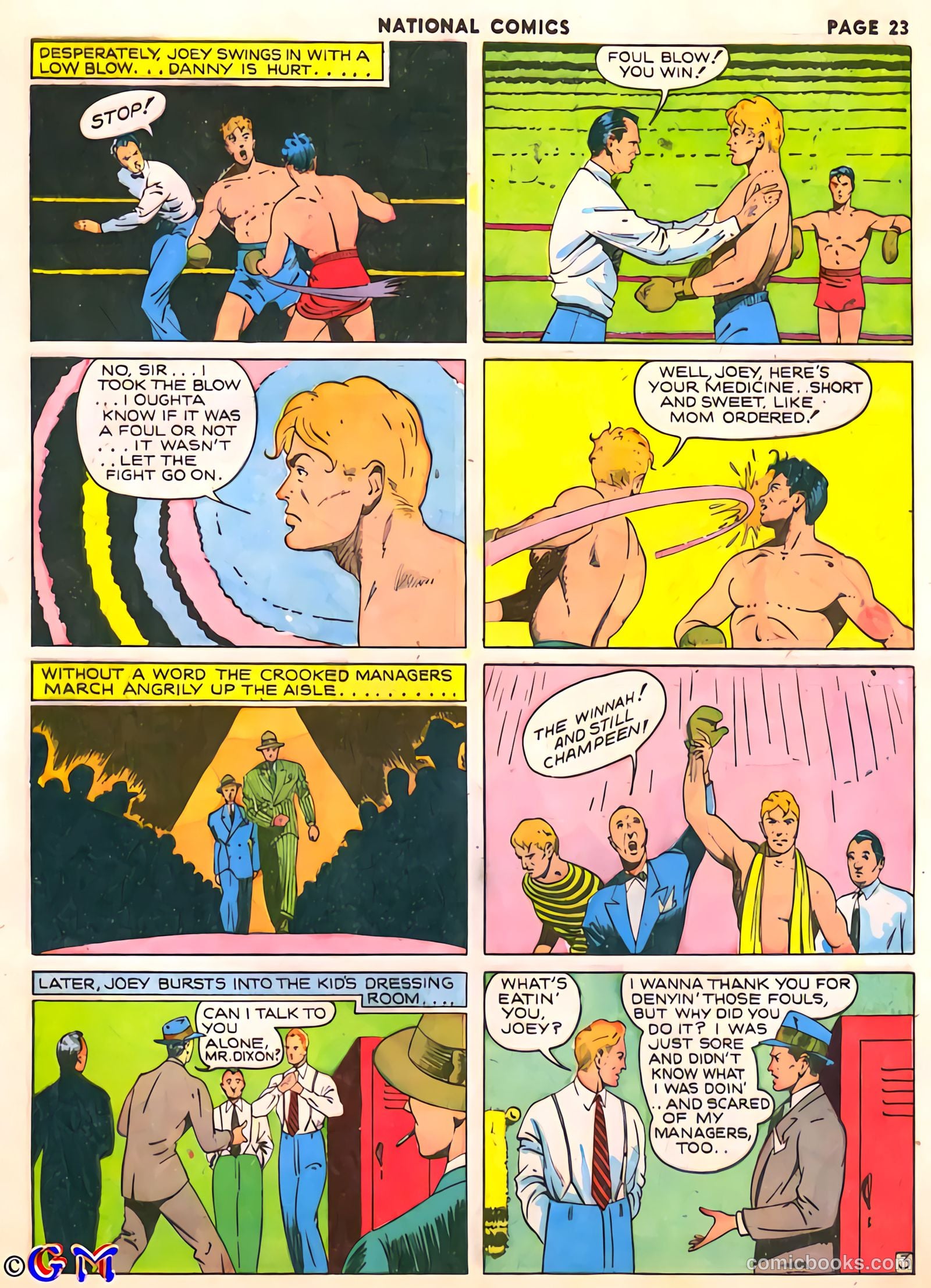 National Comics #6 (1940) — page 23 of 68