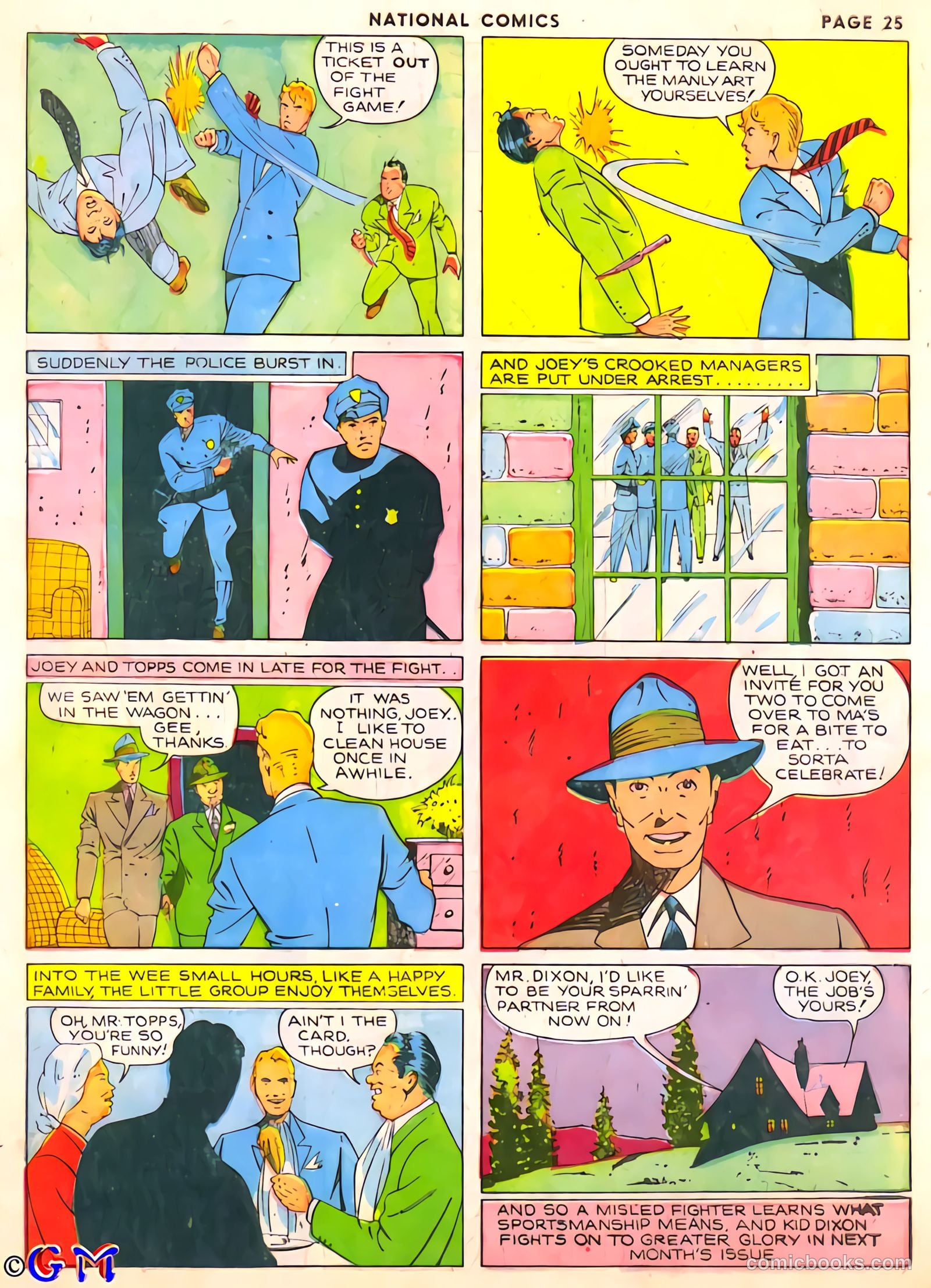 National Comics #6 (1940) — page 25 of 68