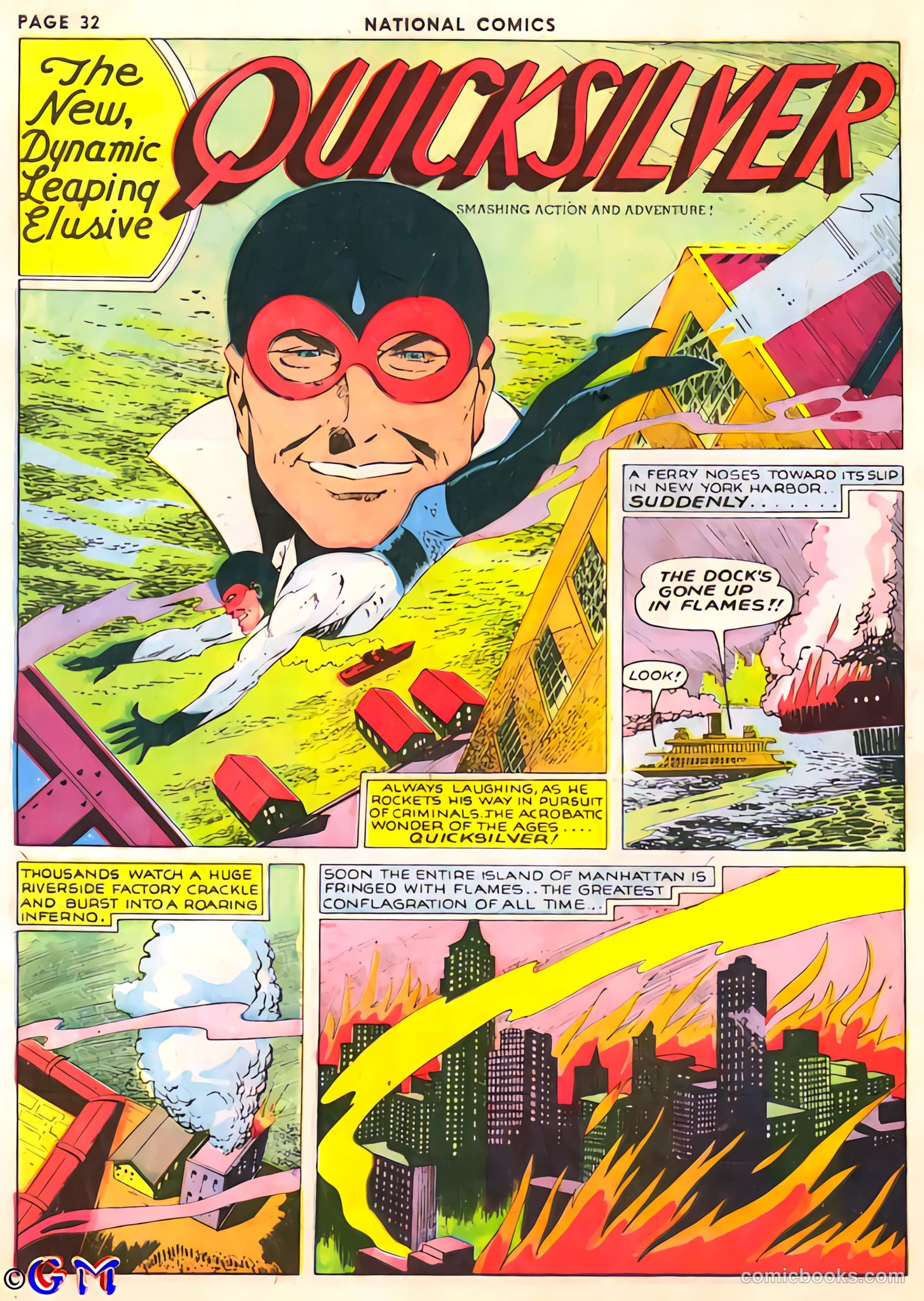 National Comics #6 (1940) — page 32 of 68