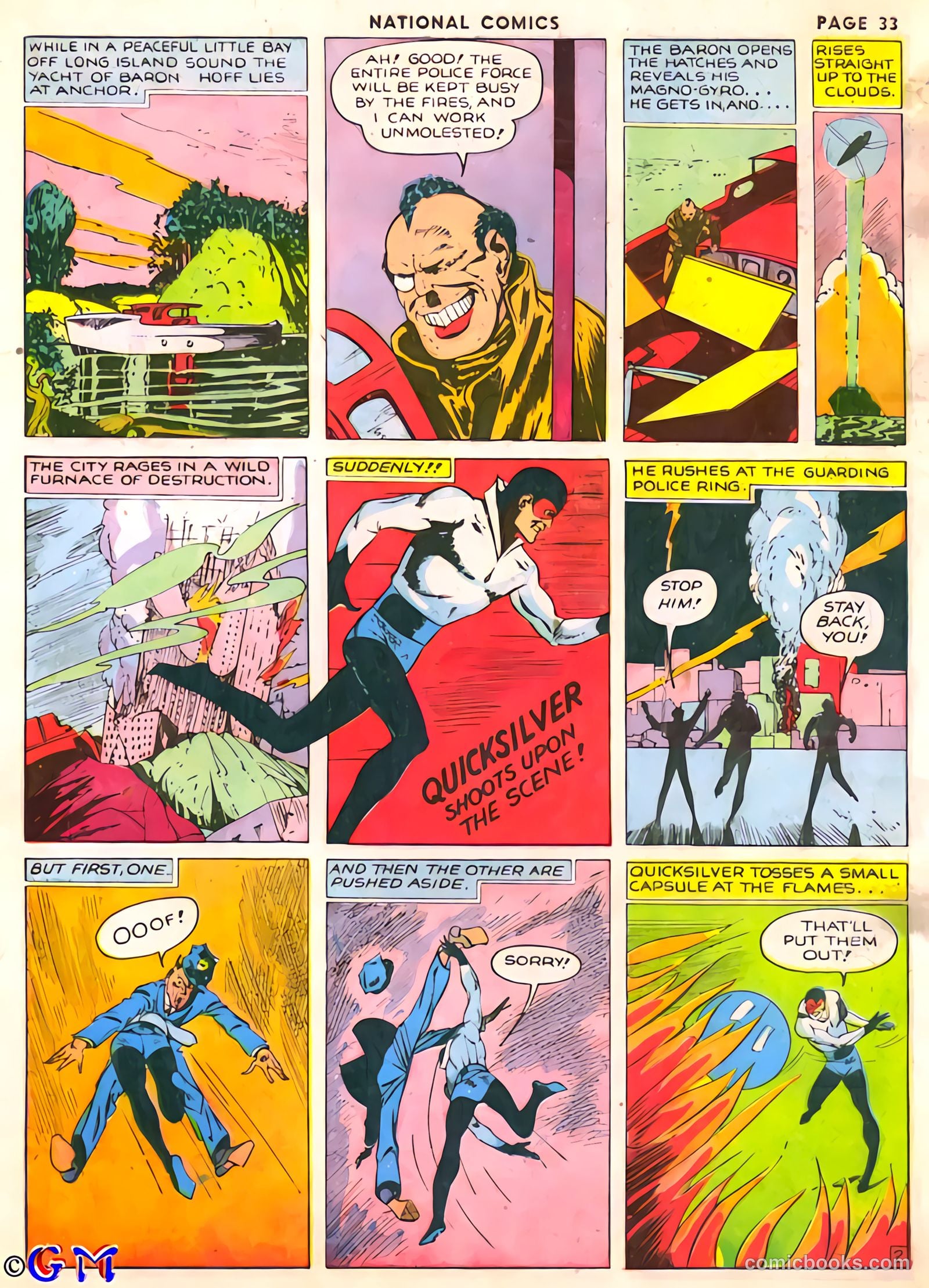 National Comics #6 (1940) — page 33 of 68
