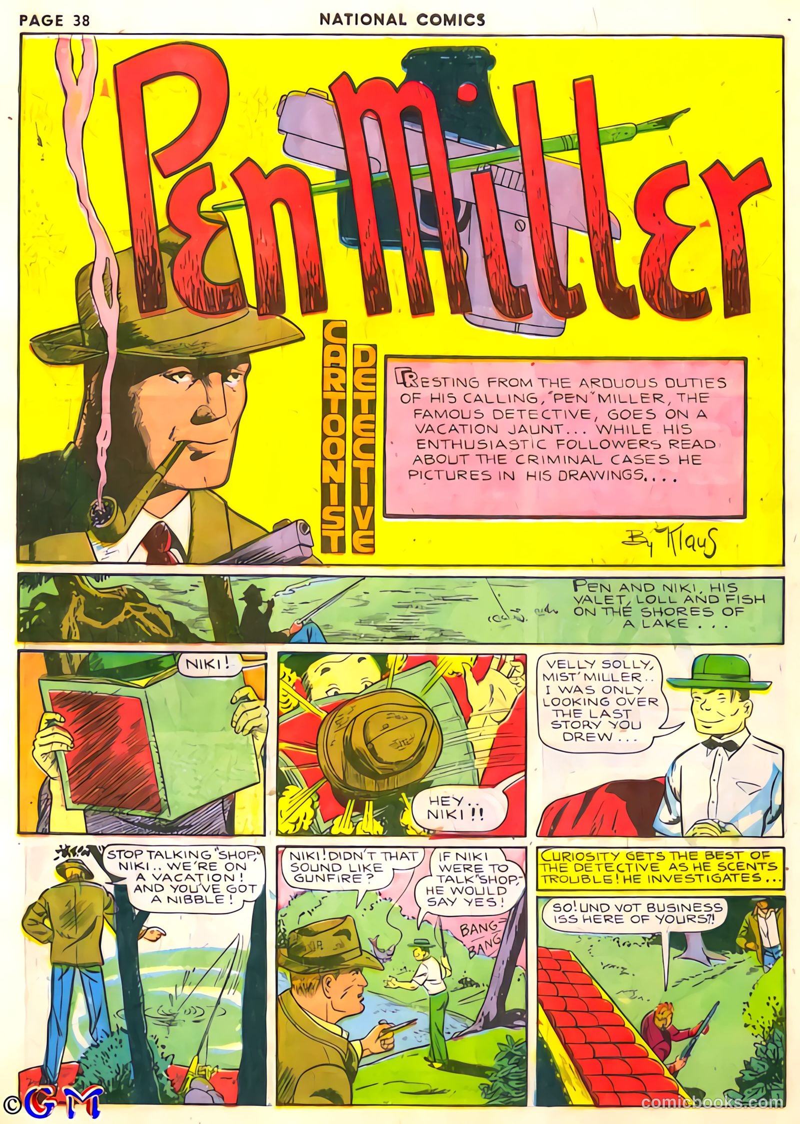 National Comics #6 (1940) — page 38 of 68