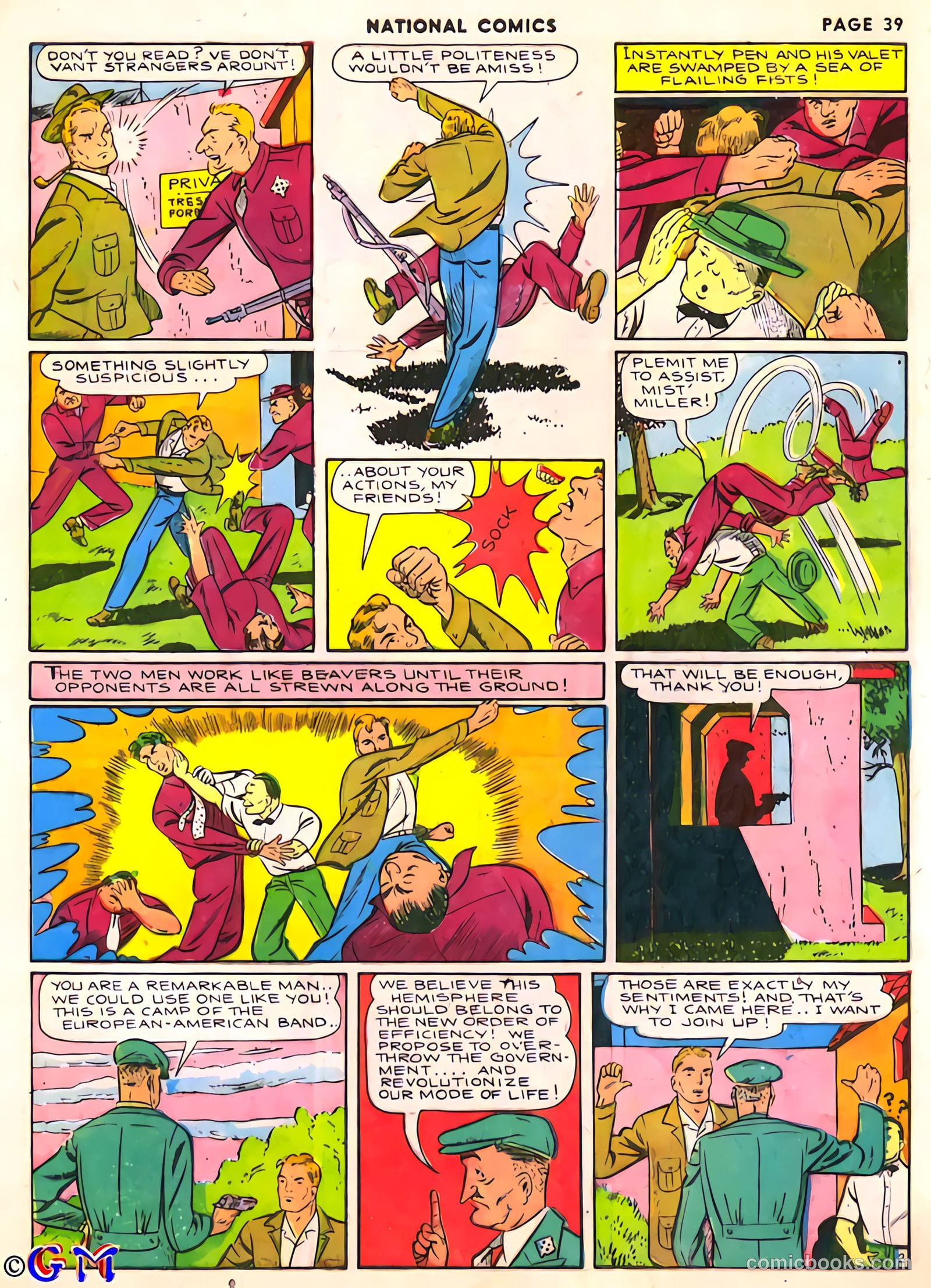 National Comics #6 (1940) — page 39 of 68