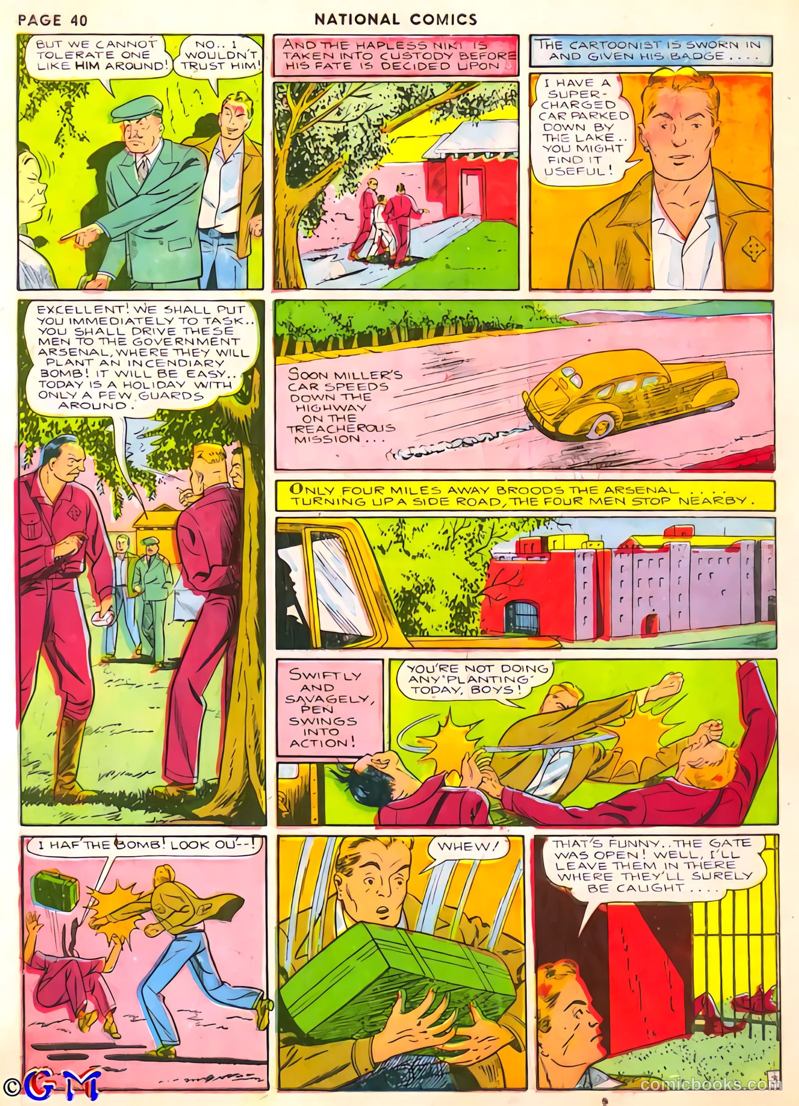 National Comics #6 (1940) — page 40 of 68