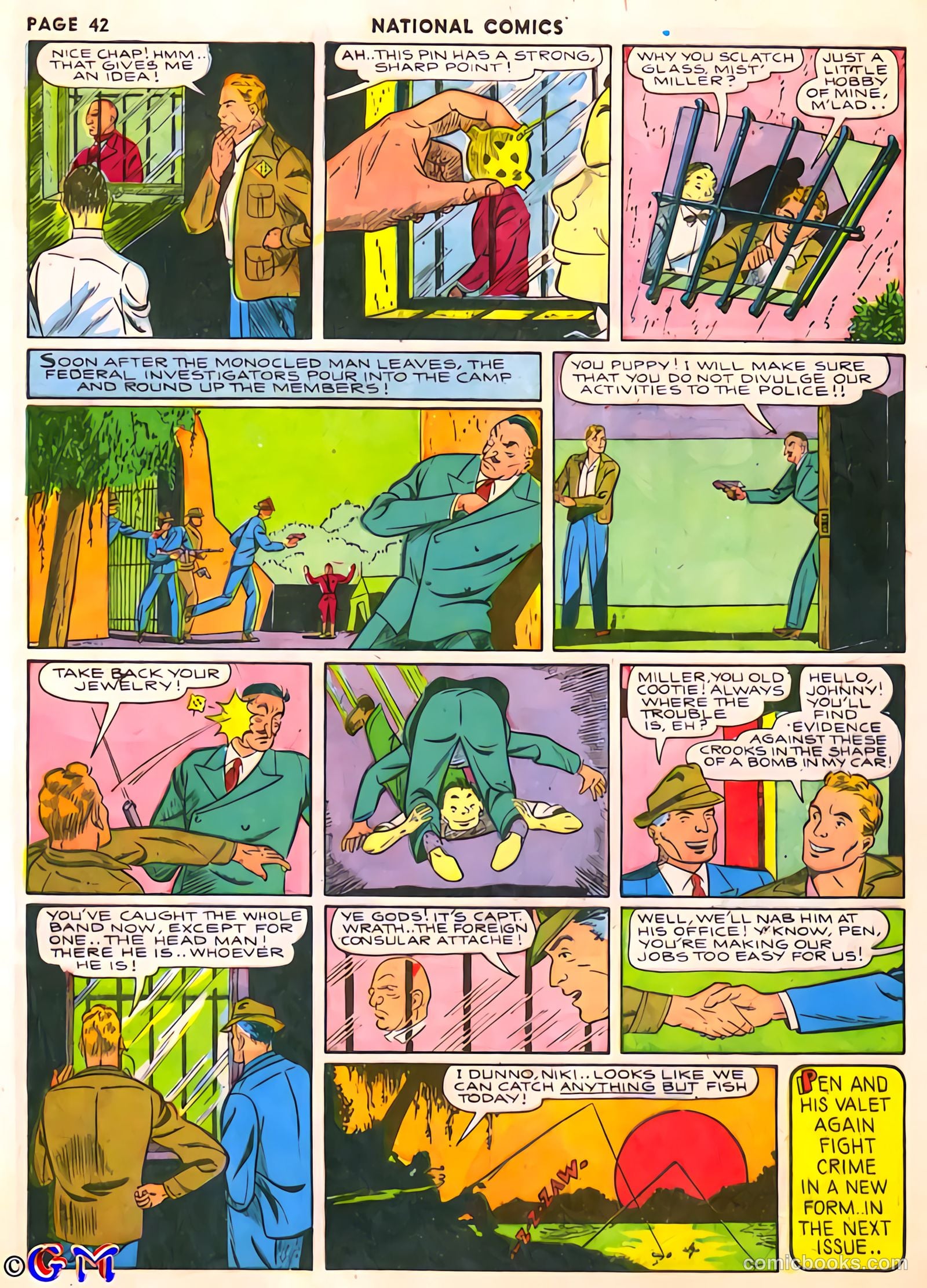 National Comics #6 (1940) — page 42 of 68