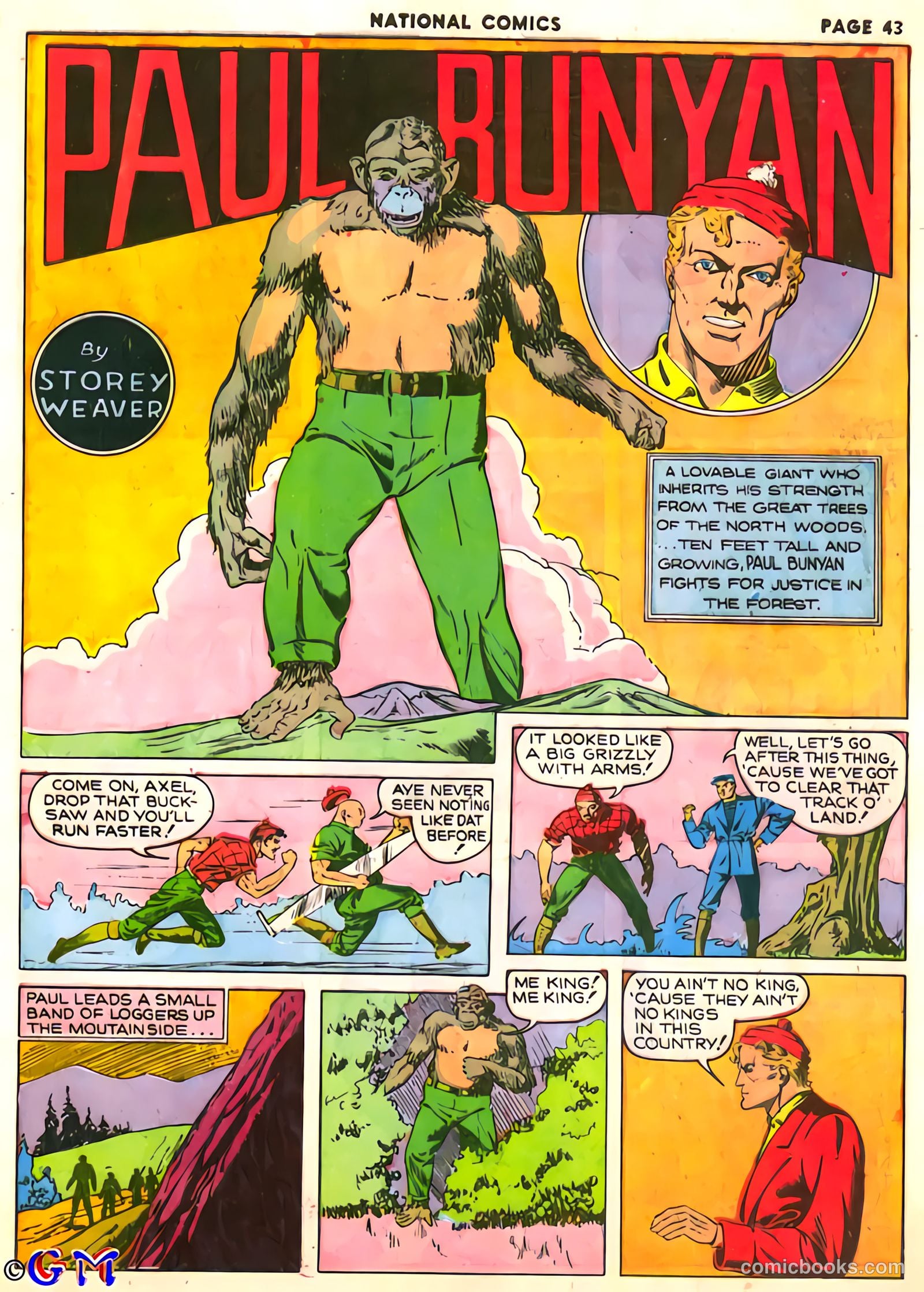National Comics #6 (1940) — page 43 of 68