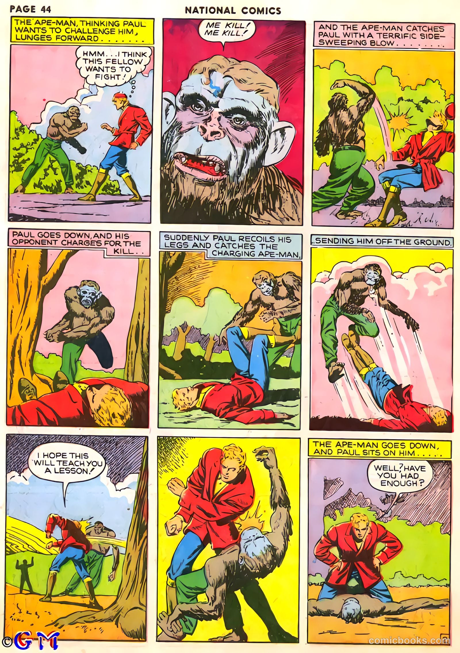 National Comics #6 (1940) — page 44 of 68
