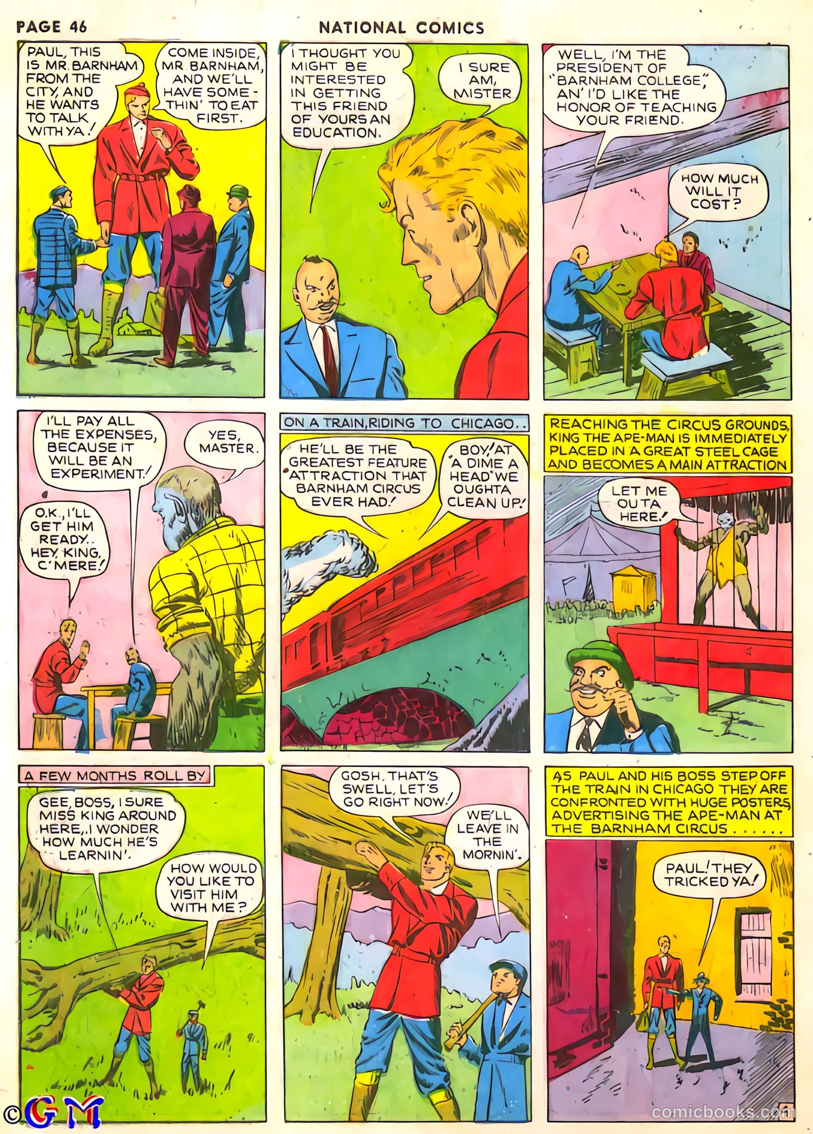 National Comics #6 (1940) — page 46 of 68