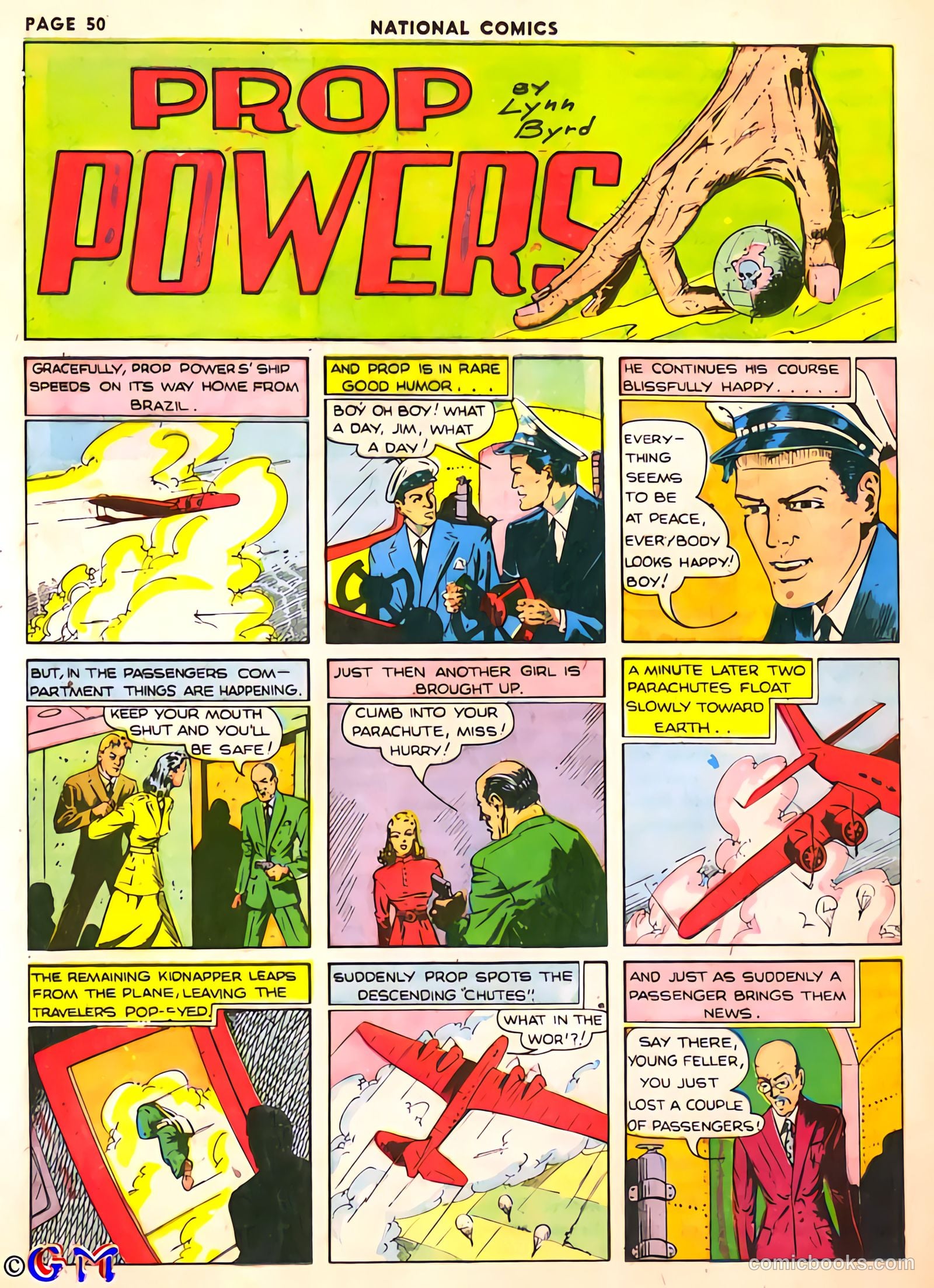 National Comics #6 (1940) — page 50 of 68