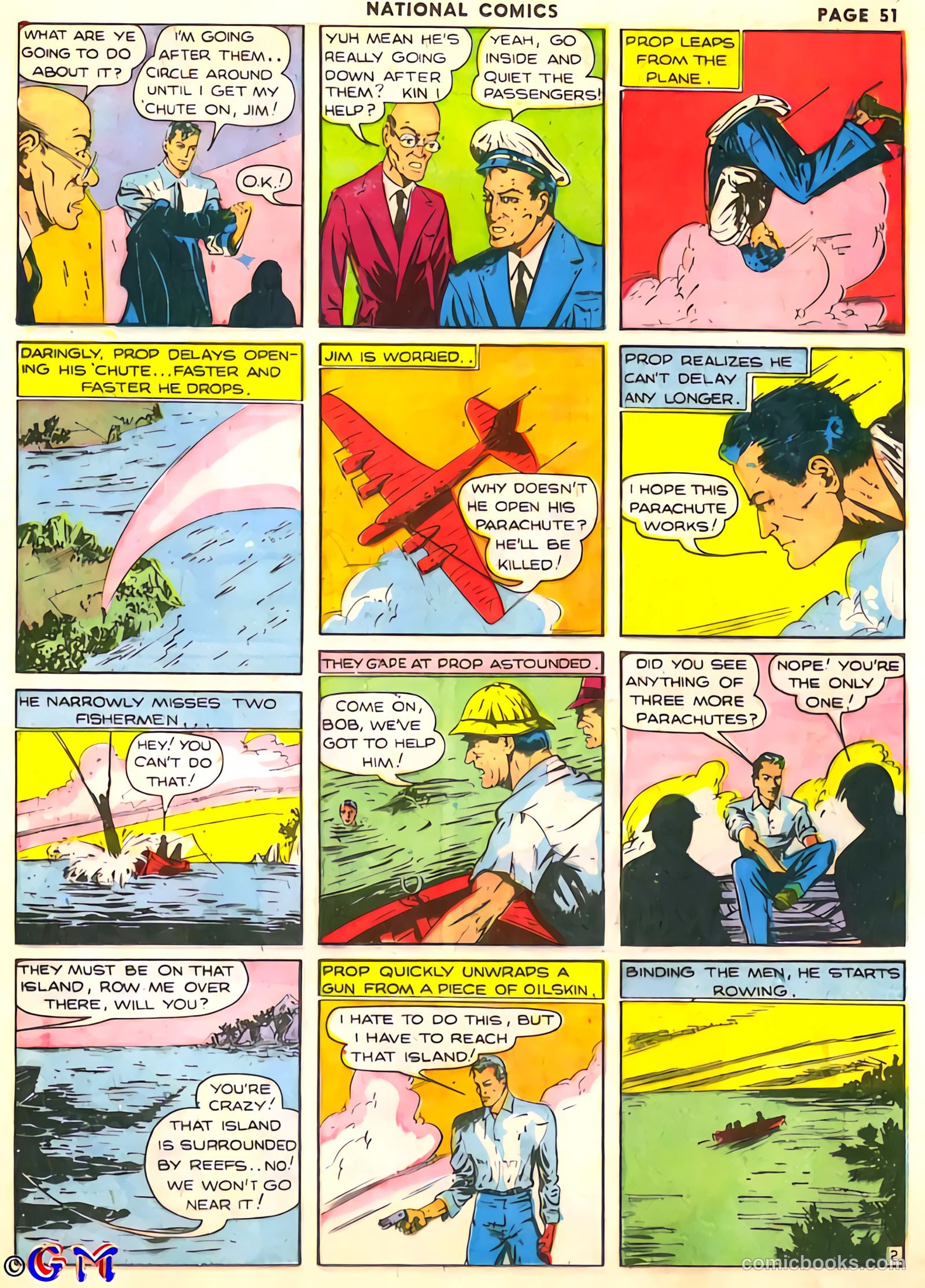 National Comics #6 (1940) — page 51 of 68