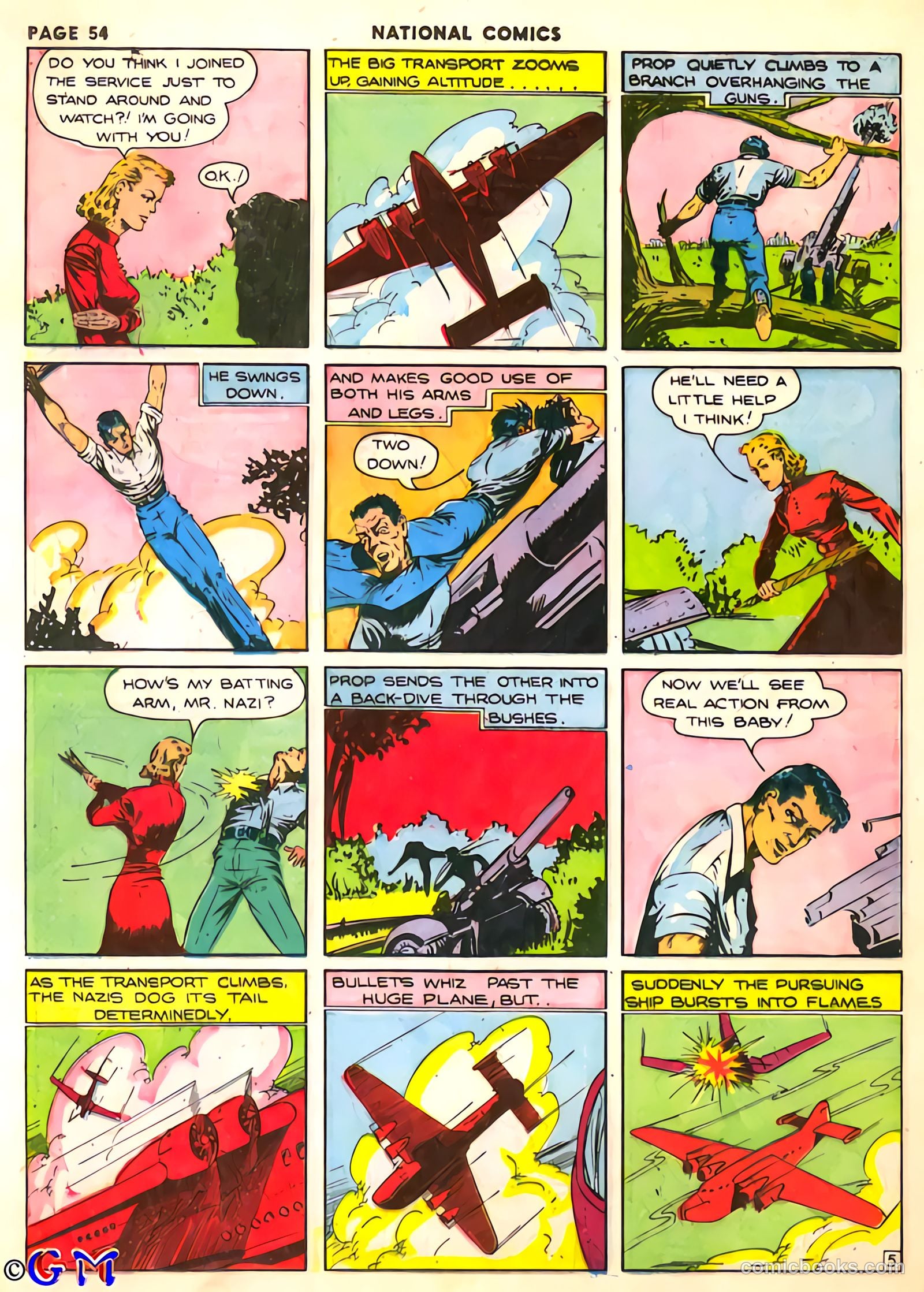 National Comics #6 (1940) — page 54 of 68