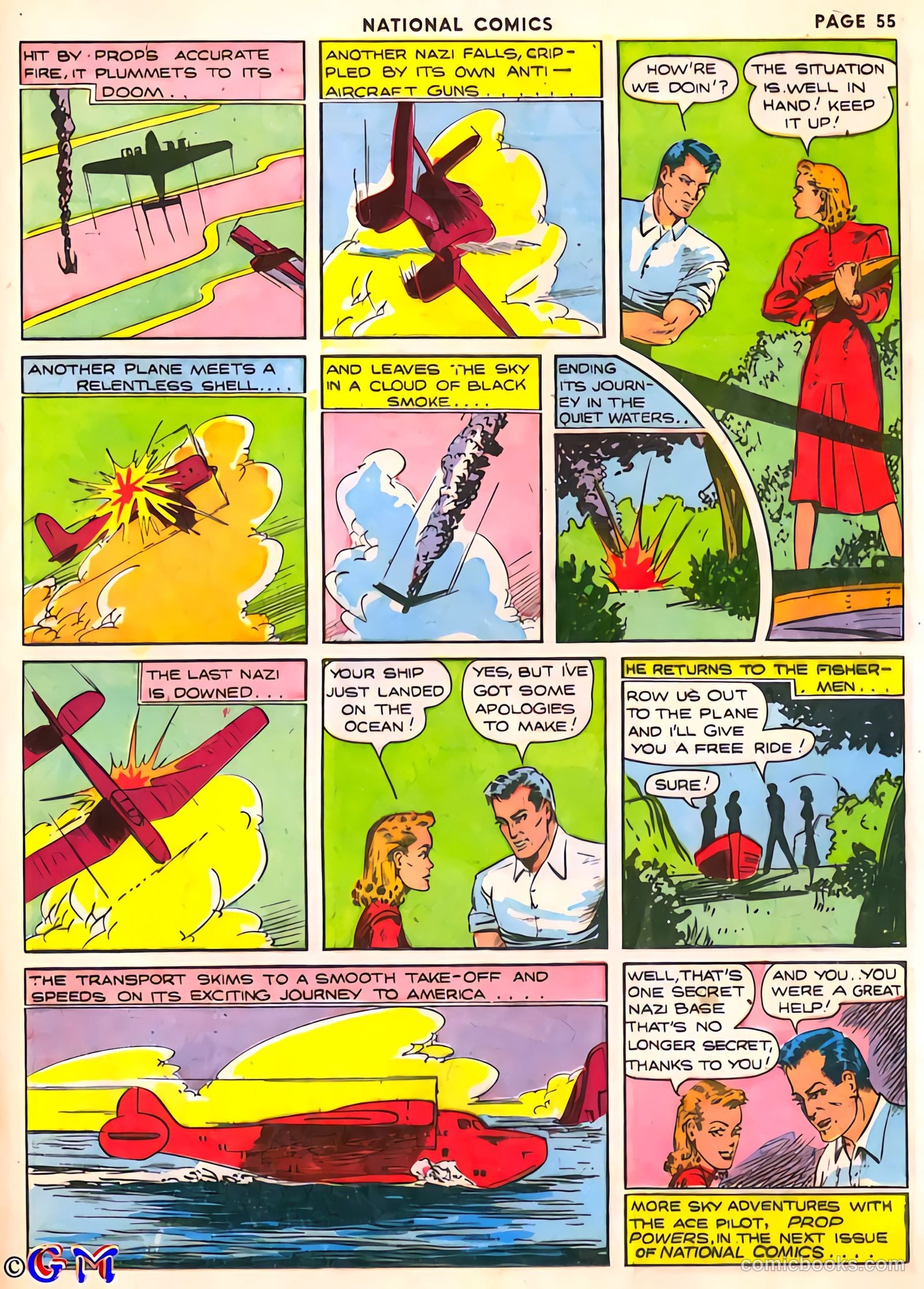 National Comics #6 (1940) — page 55 of 68