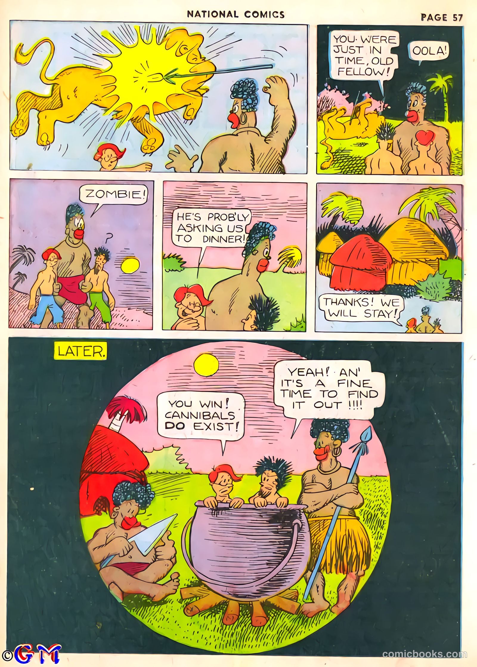 National Comics #6 (1940) — page 57 of 68