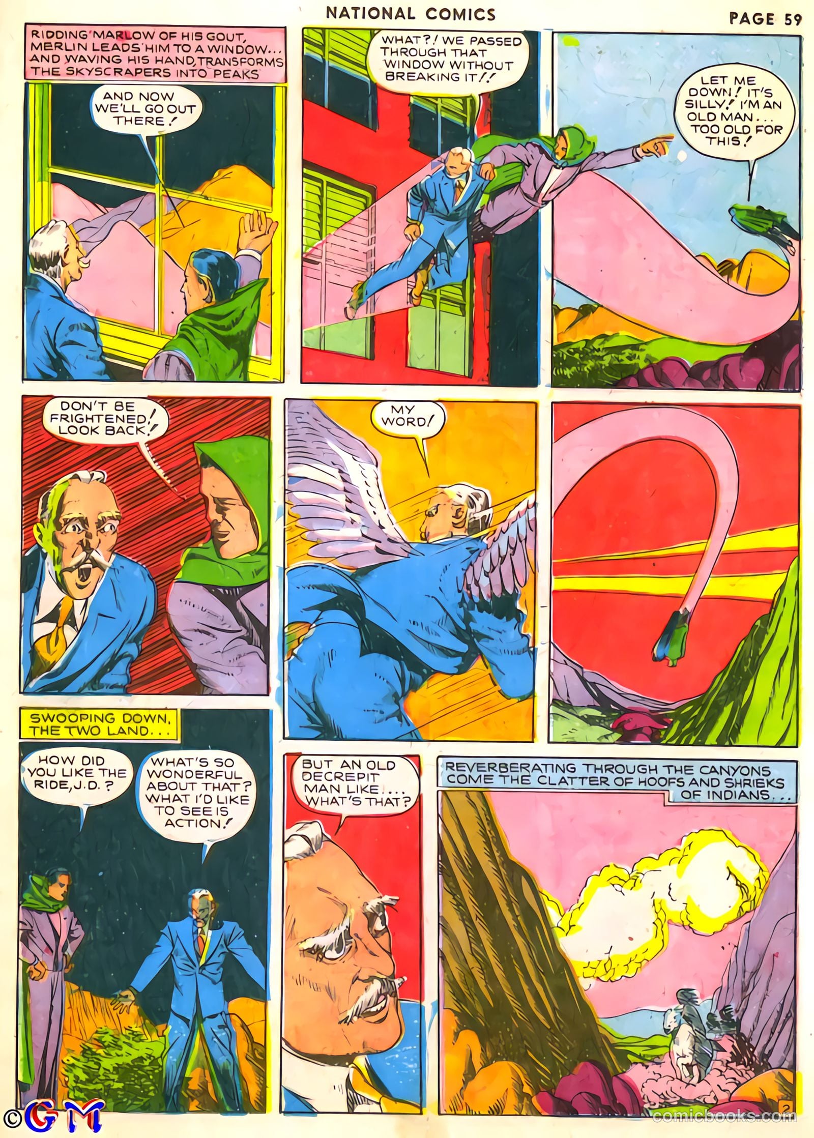 National Comics #6 (1940) — page 59 of 68