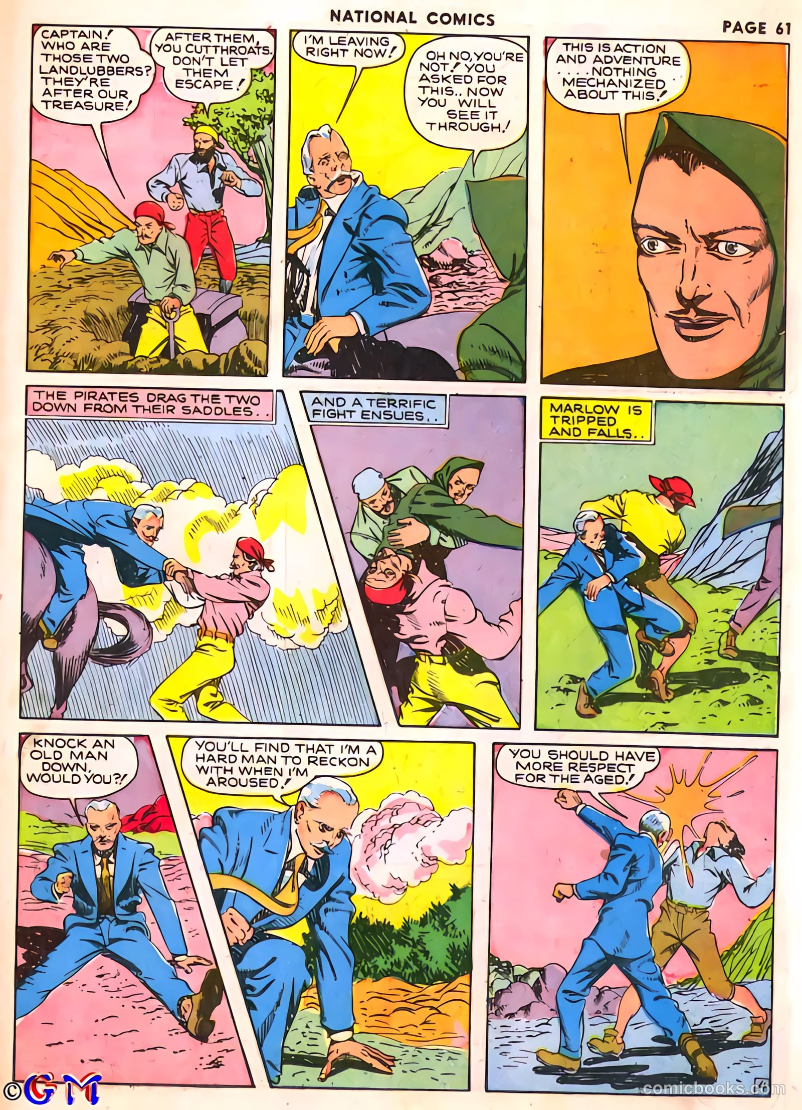 National Comics #6 (1940) — page 61 of 68