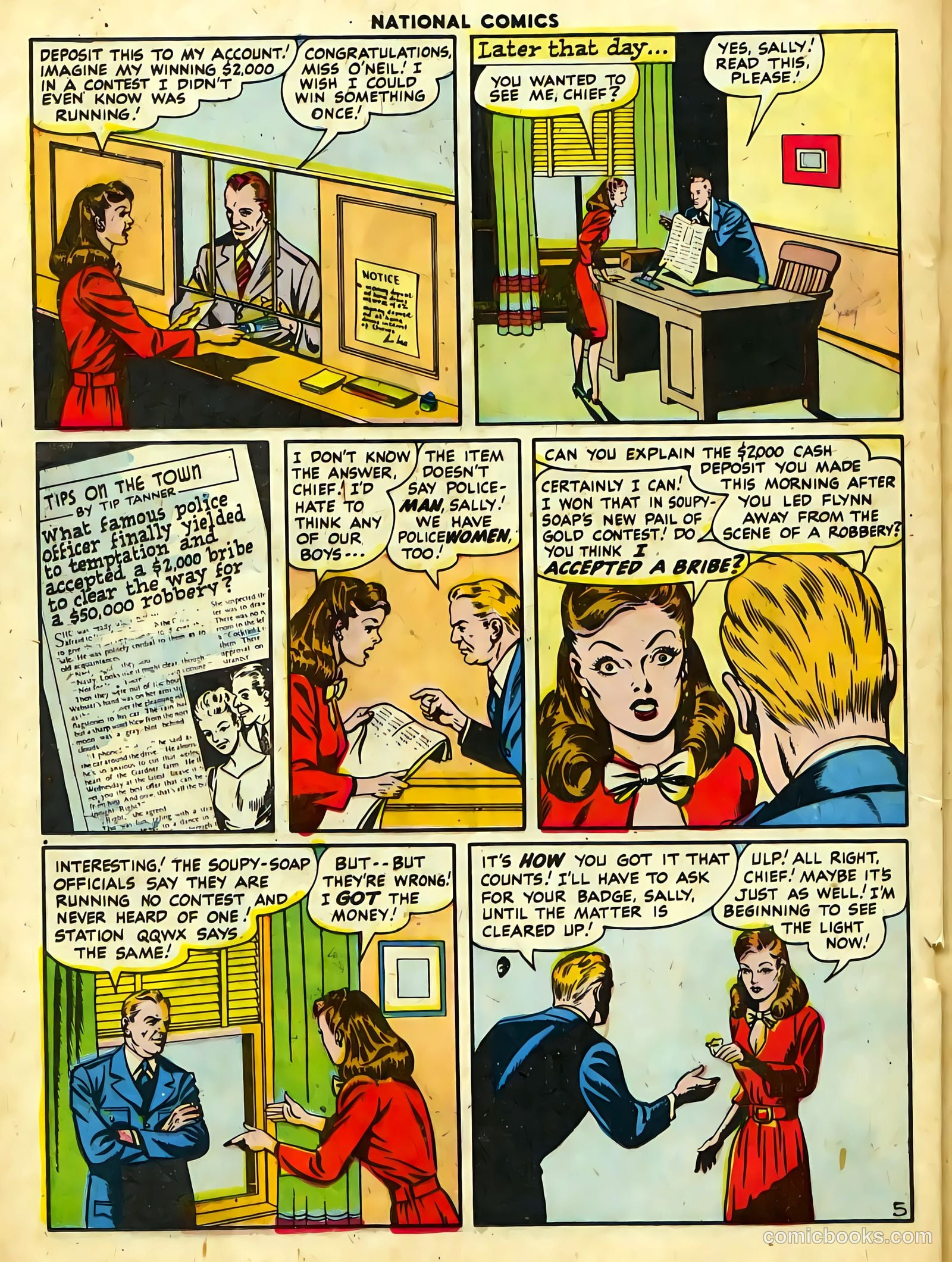 National Comics #61 (1947) — page 30 of 52