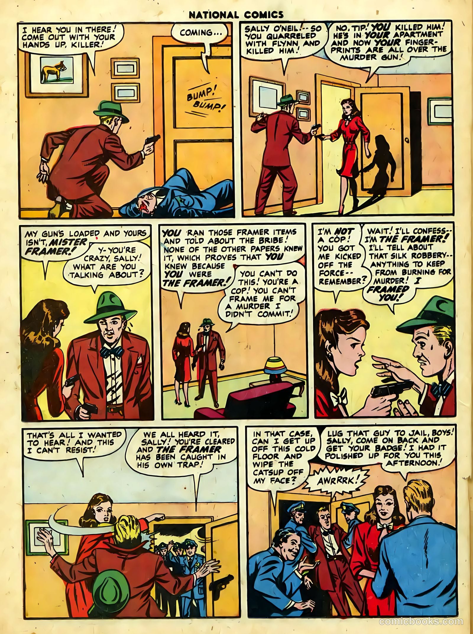 National Comics #61 (1947) — page 32 of 52