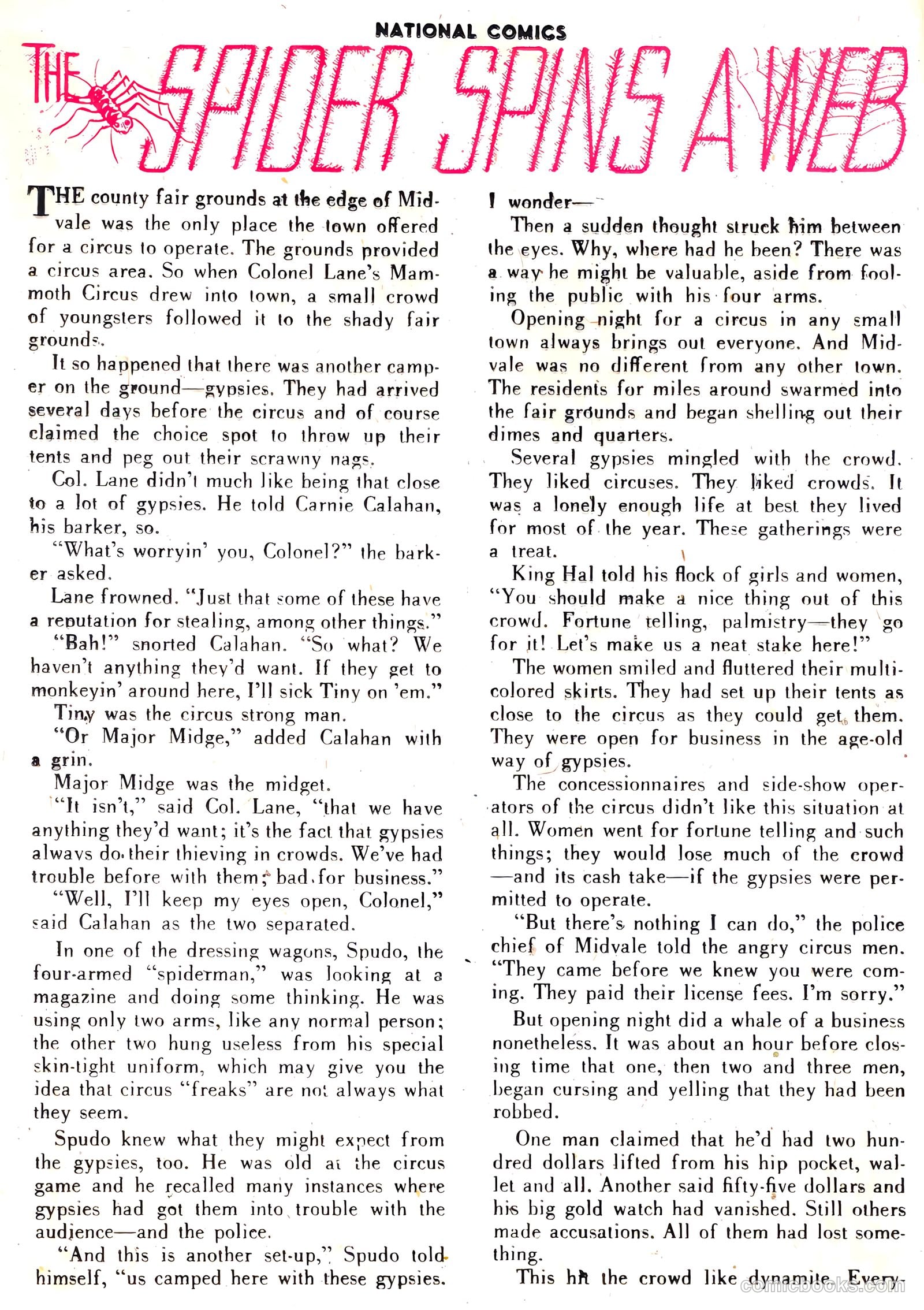National Comics #62 (1947) — page 38 of 52