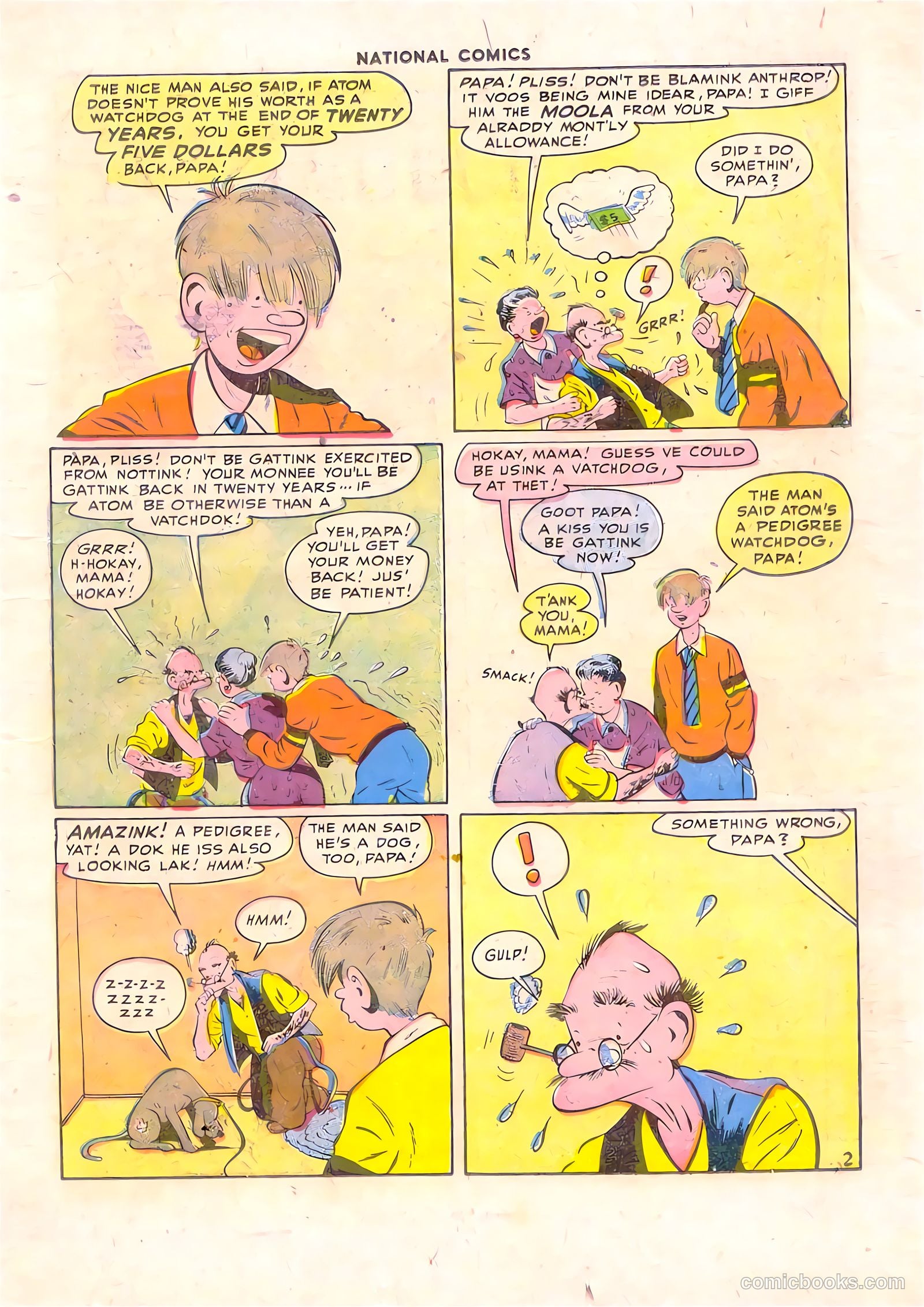 National Comics #63 (1947) — page 22 of 54