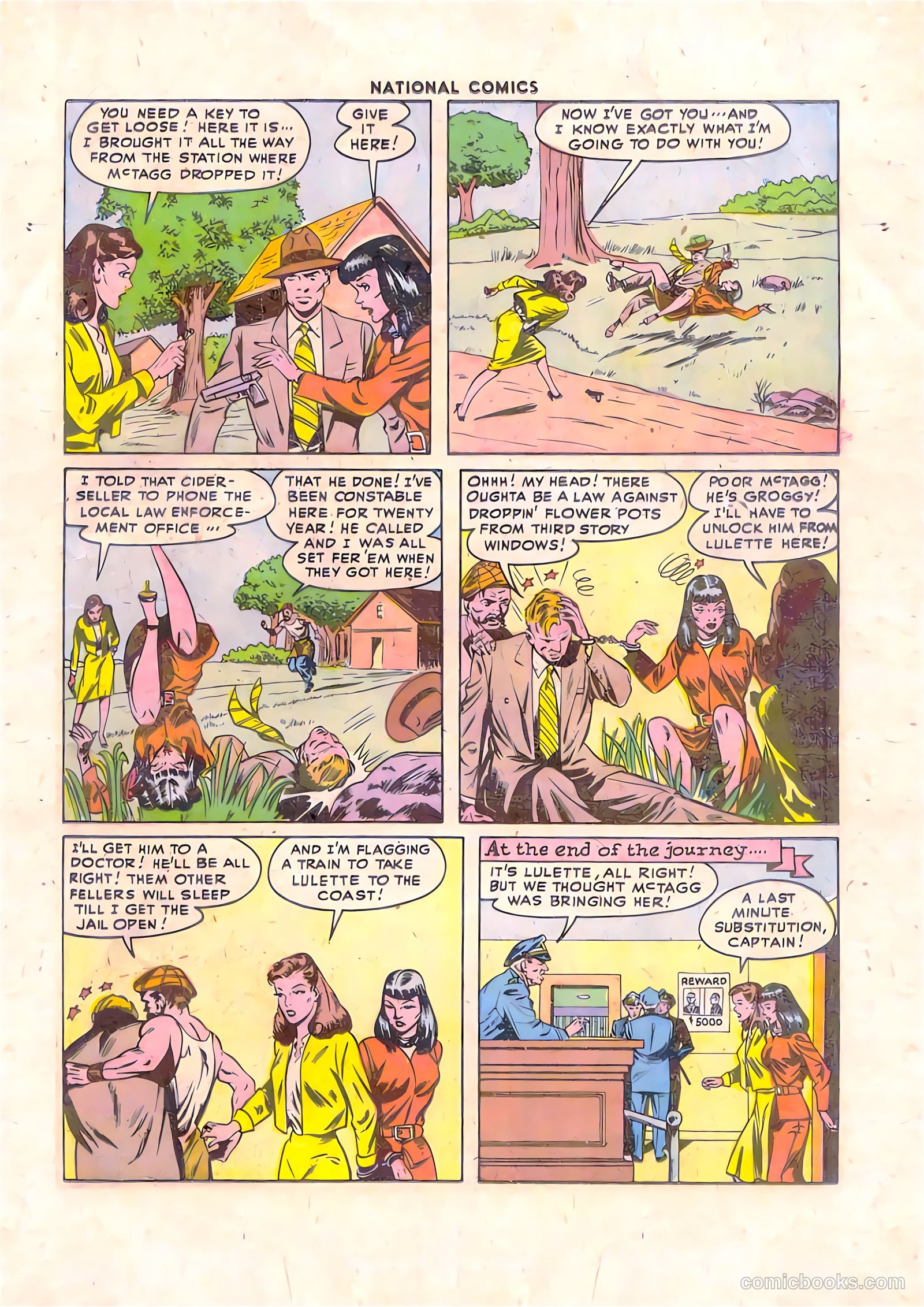 National Comics #63 (1947) — page 32 of 54