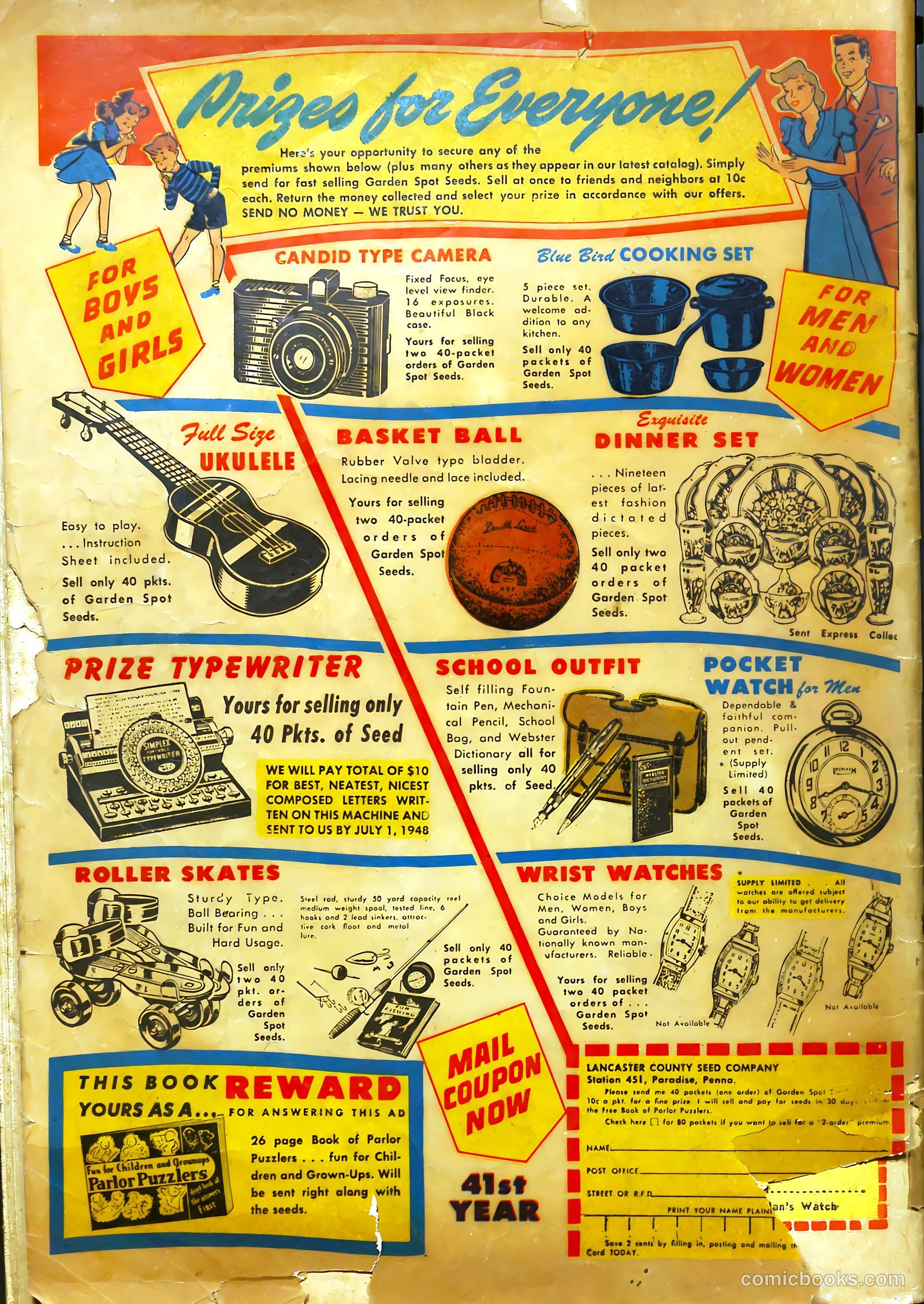 National Comics #64 (1948) — page 53 of 53