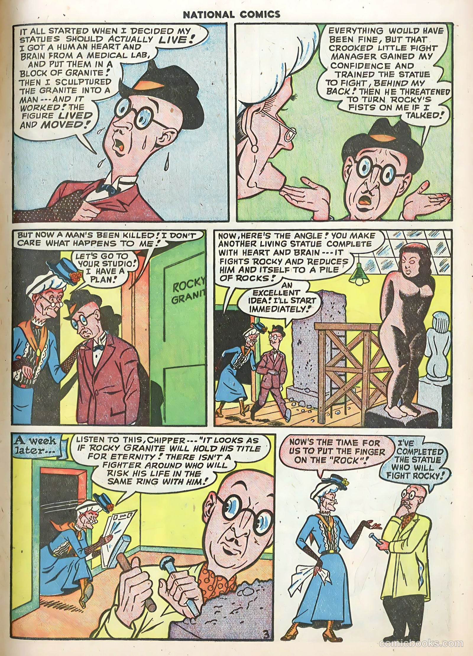 National Comics #66 (1948) — page 17 of 51