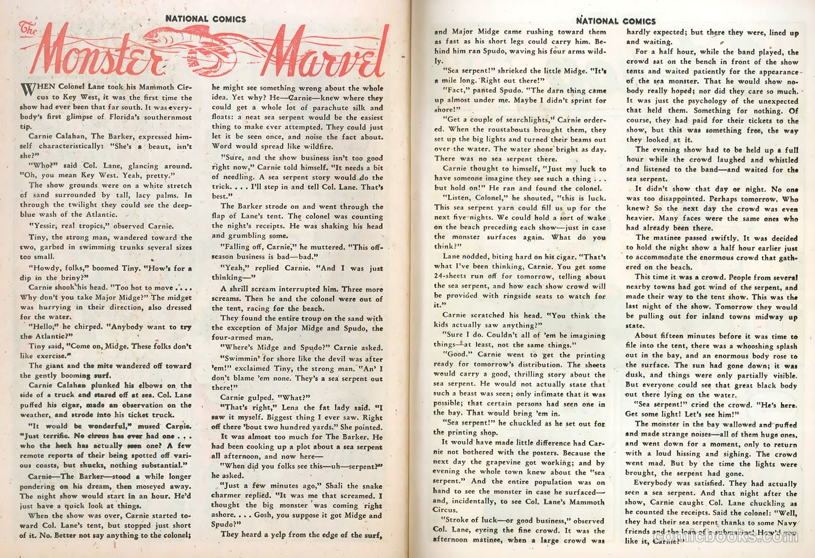 National Comics #66 (1948) — page 36 of 51