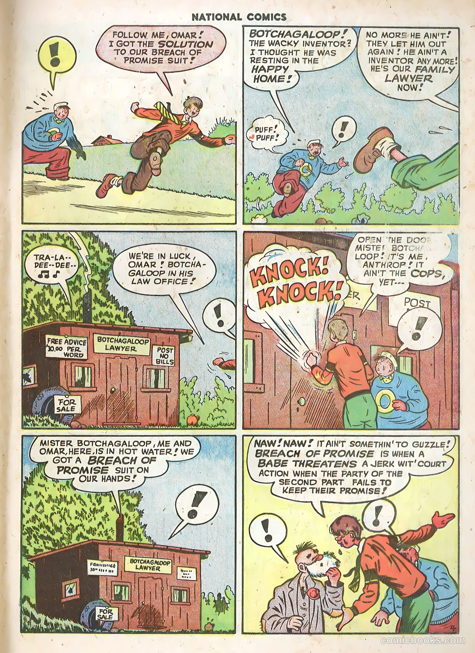 National Comics #66 (1948) — page 40 of 51