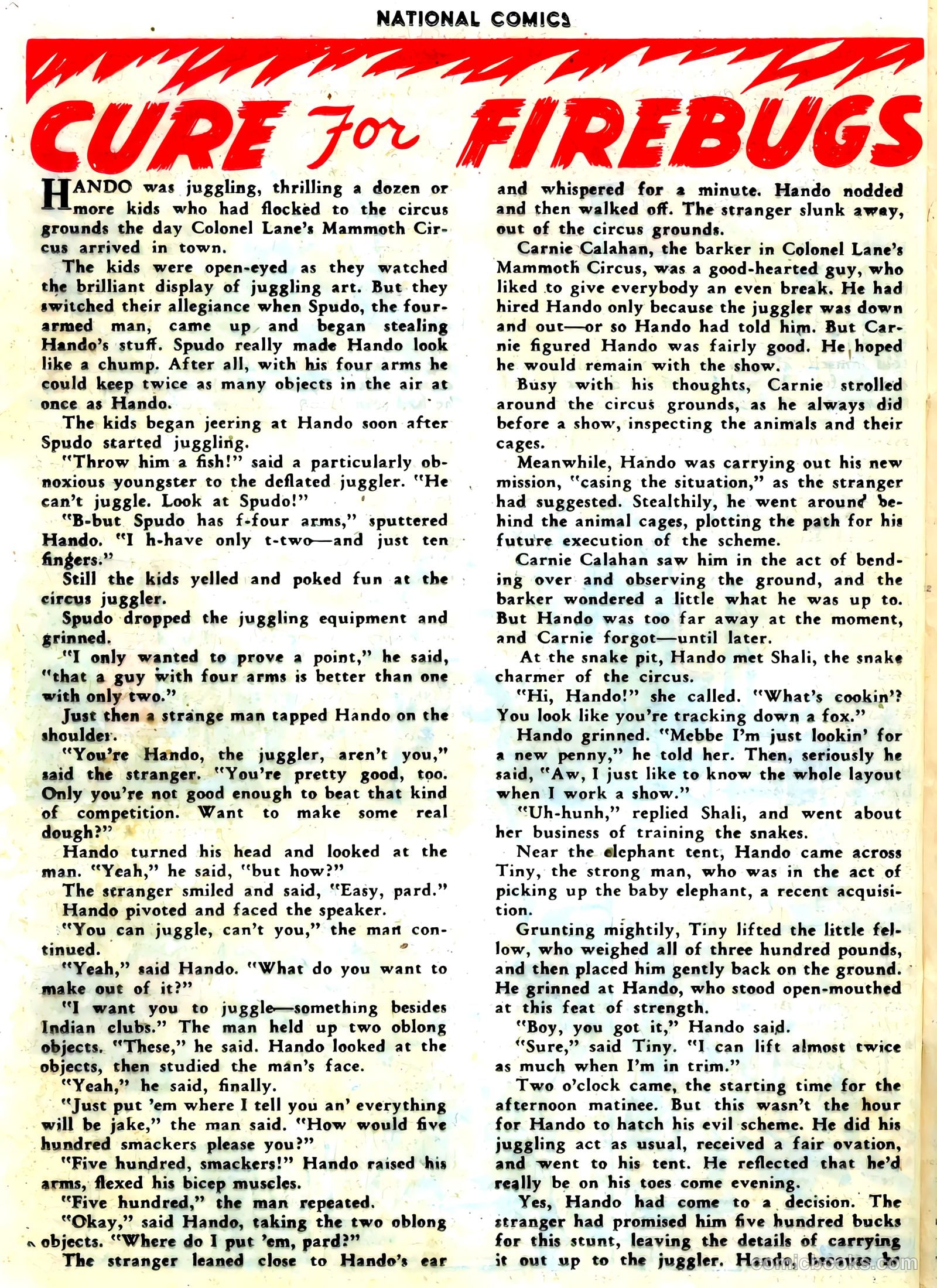 National Comics #68 (1948) — page 36 of 52