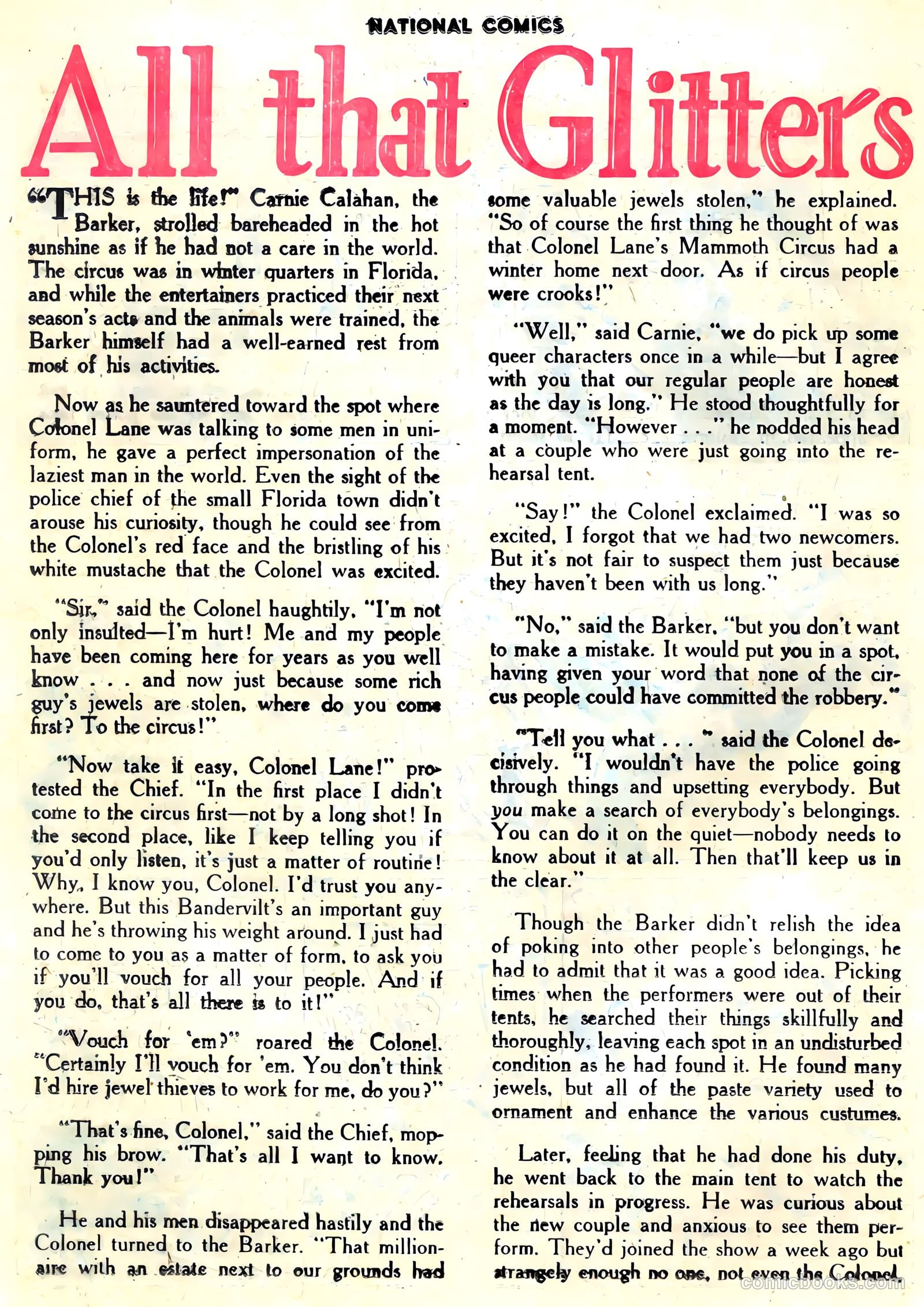 National Comics #69 (1948) — page 36 of 52