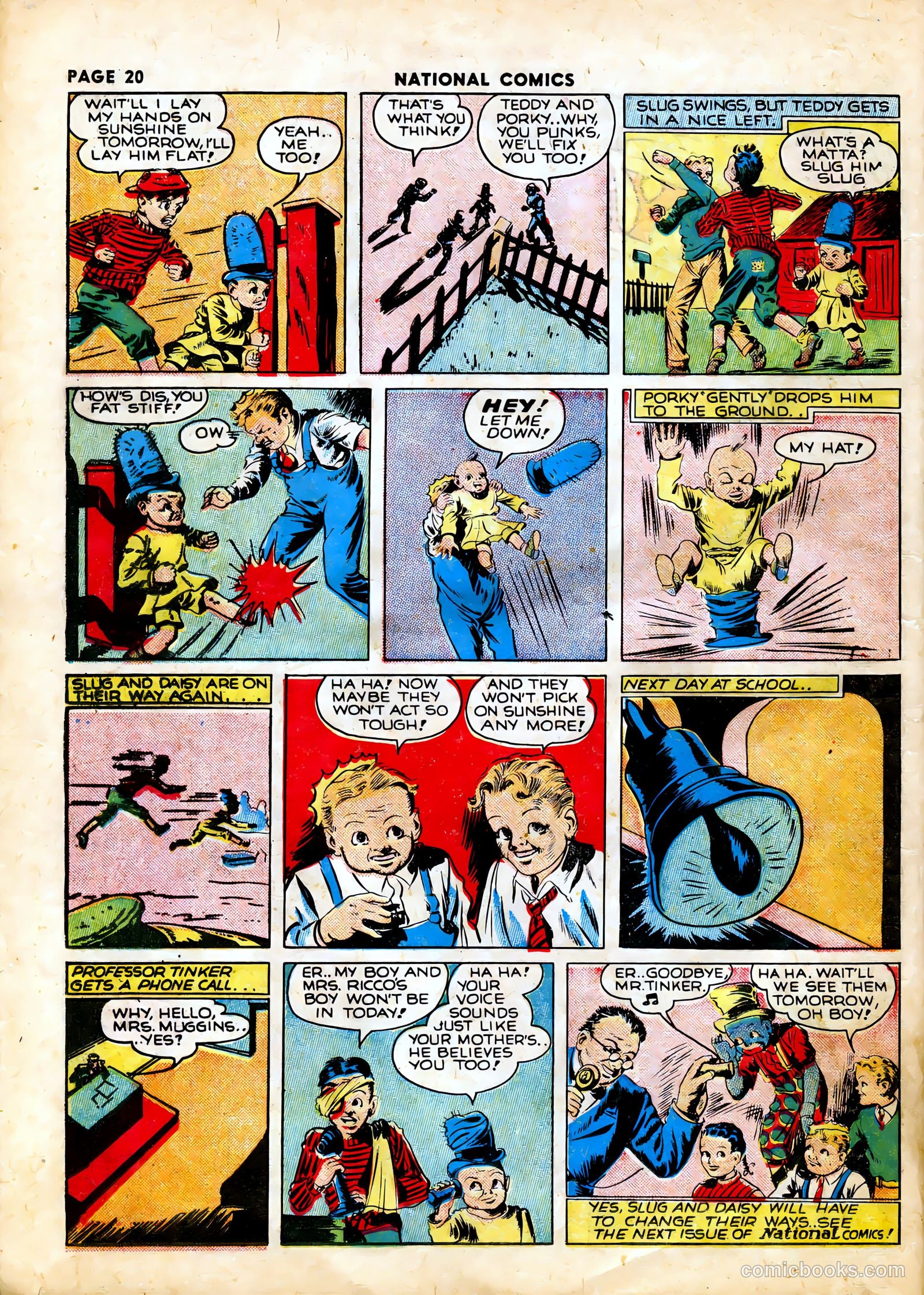 National Comics #7 (1941) — page 22 of 68