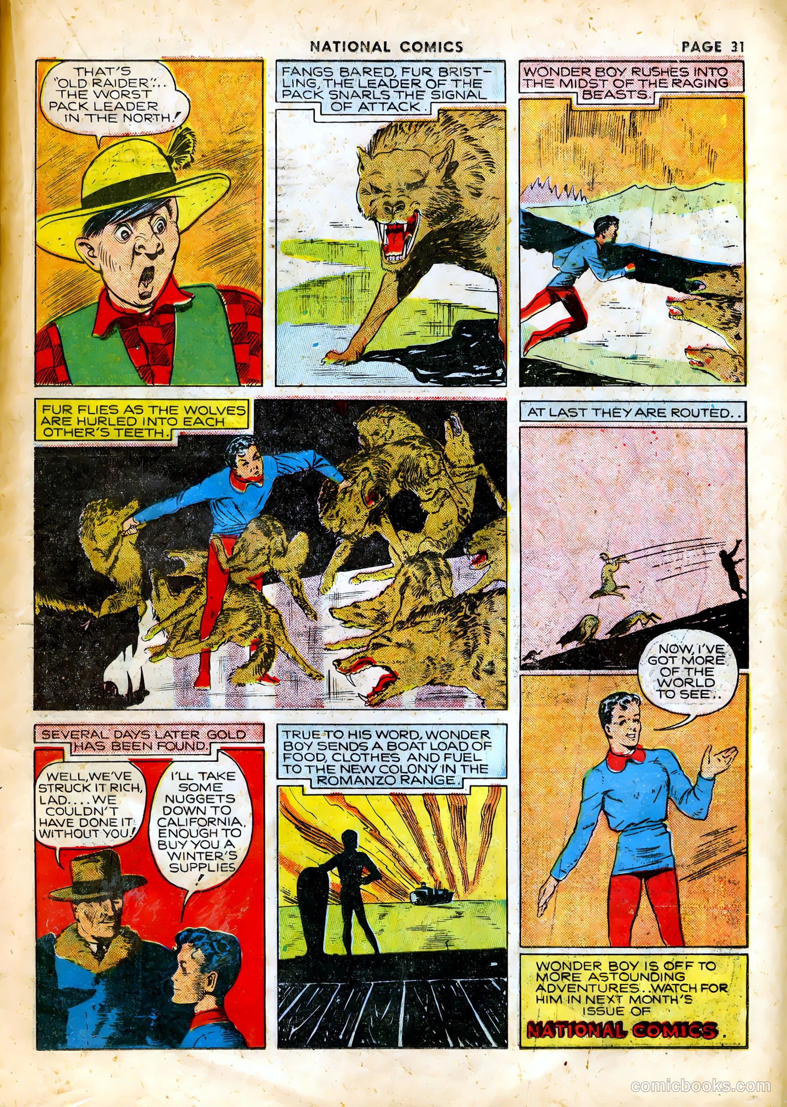 National Comics #7 (1941) — page 33 of 68