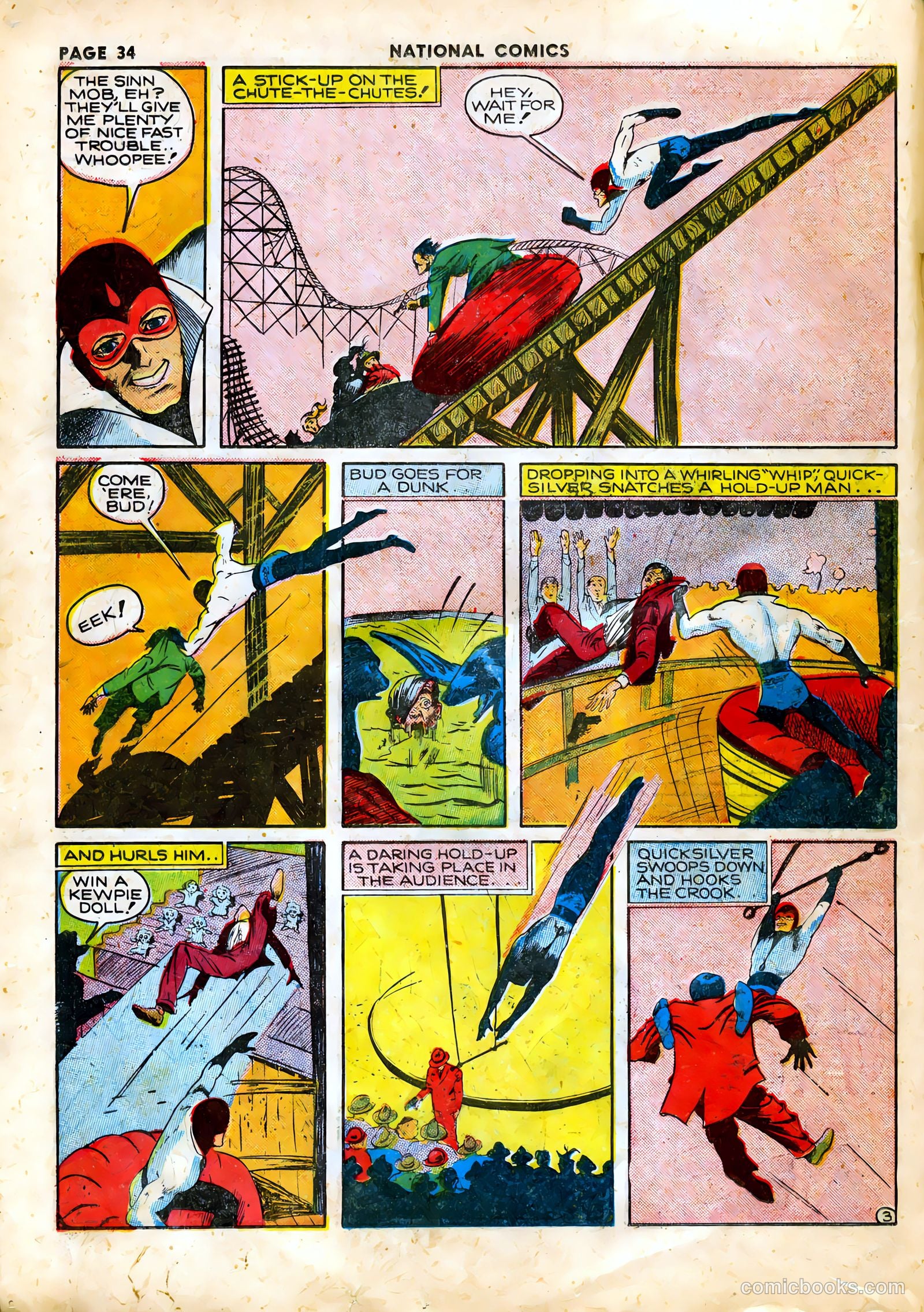 National Comics #7 (1941) — page 36 of 68