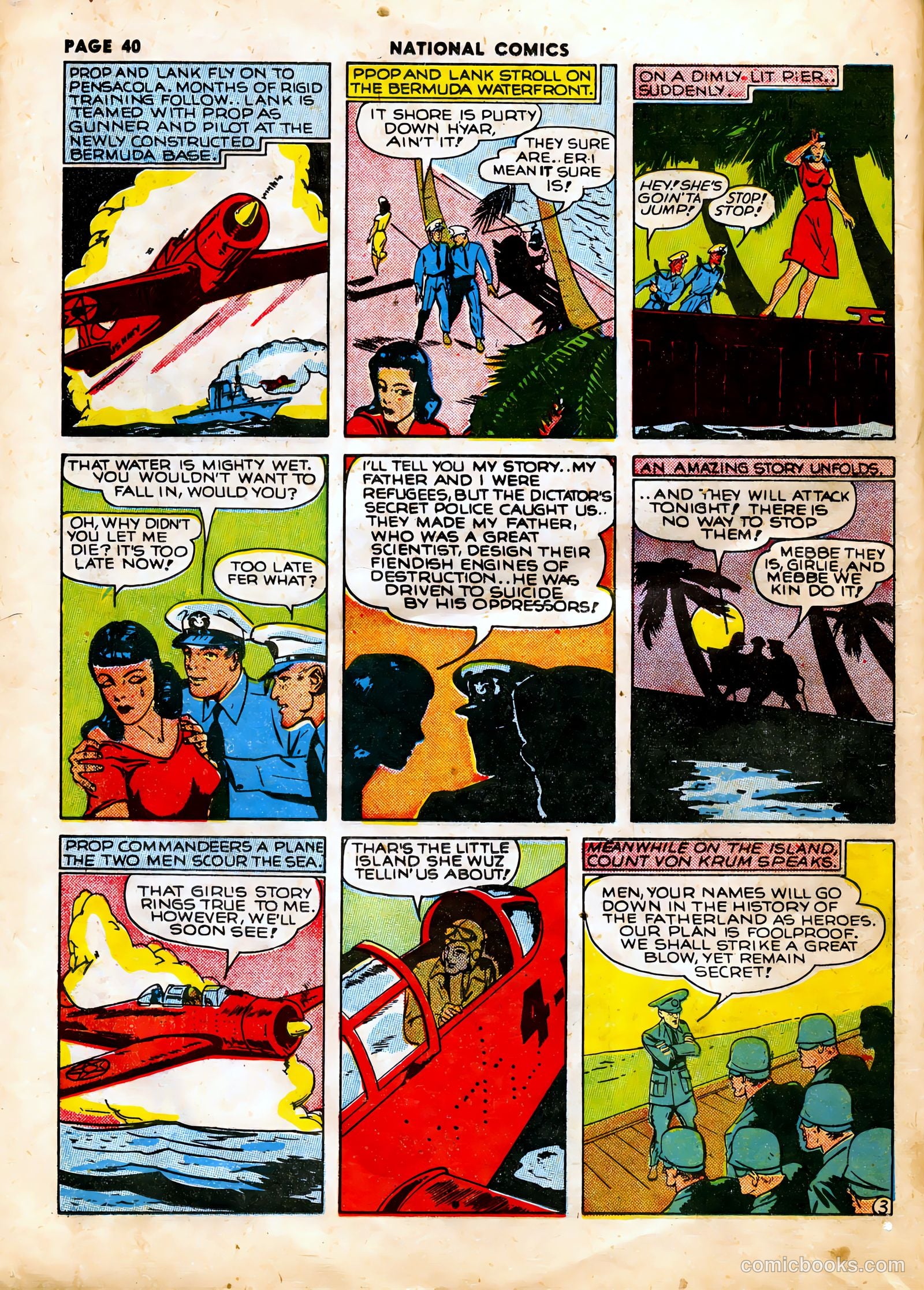 National Comics #7 (1941) — page 42 of 68