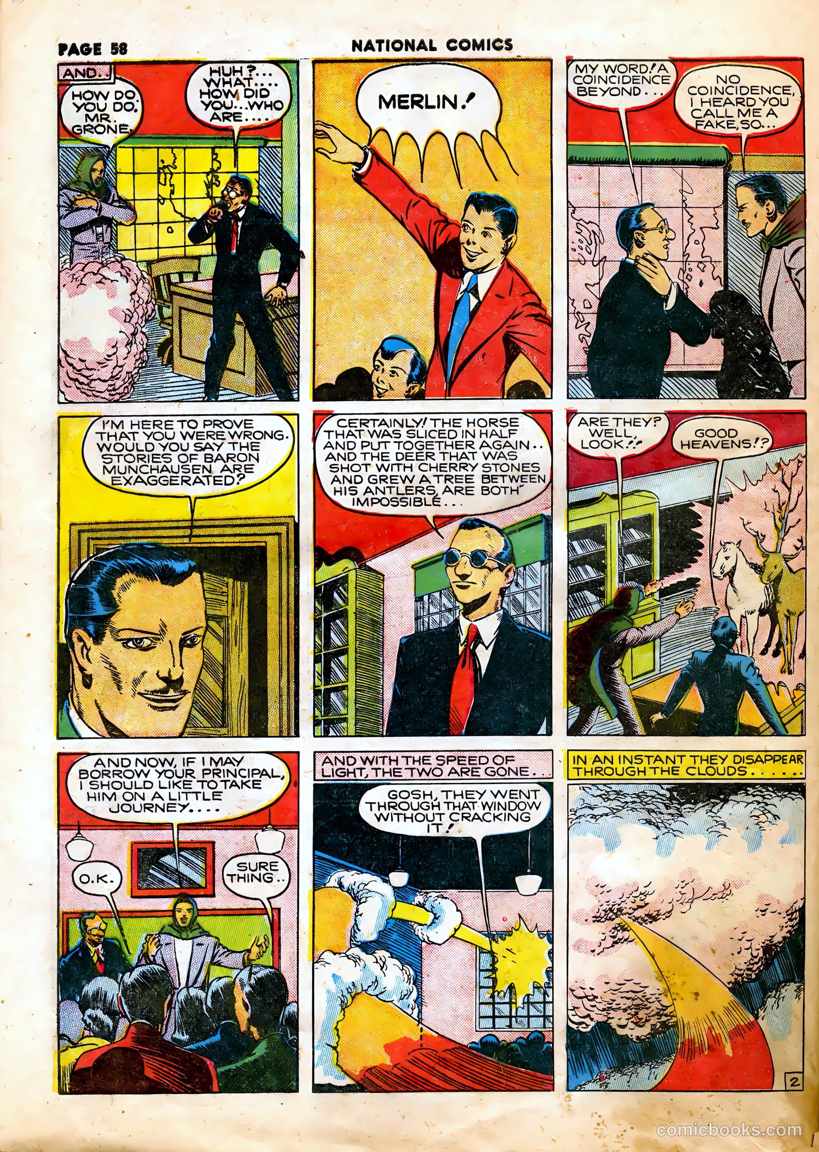 National Comics #7 (1941) — page 60 of 68