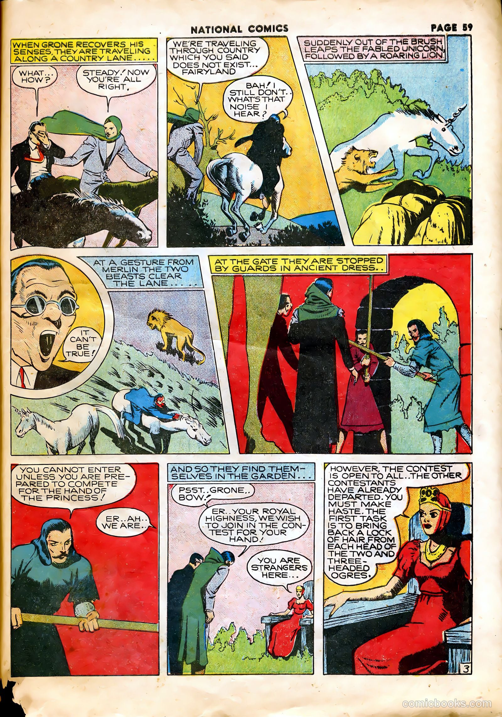 National Comics #7 (1941) — page 61 of 68