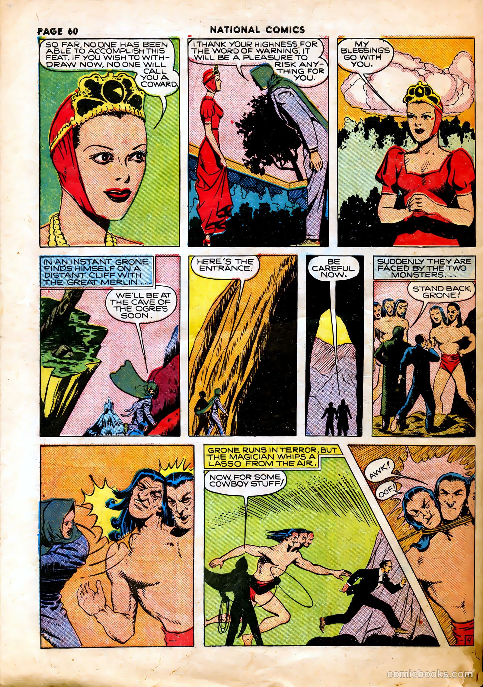 National Comics #7 (1941) — page 62 of 68