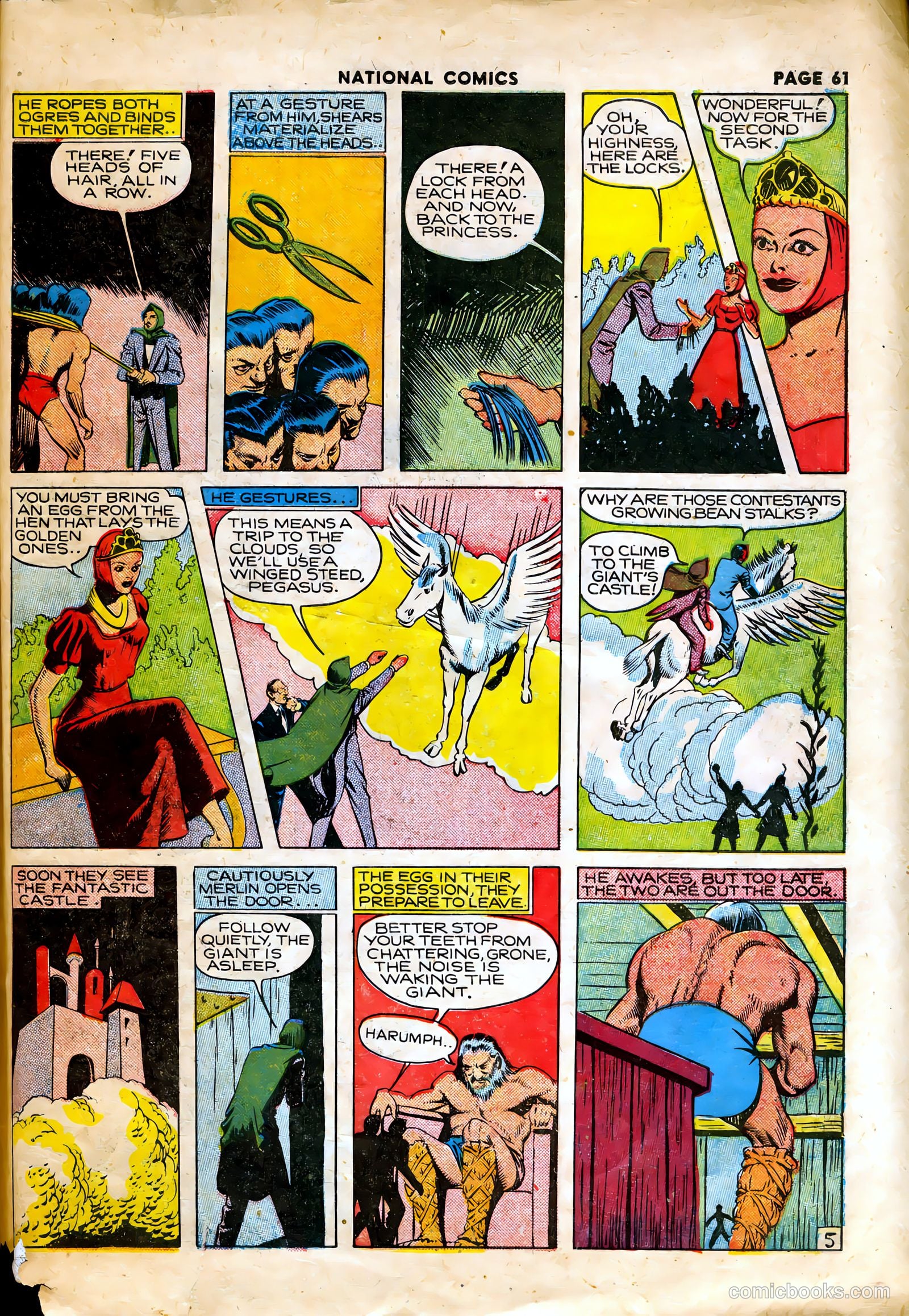 National Comics #7 (1941) — page 63 of 68