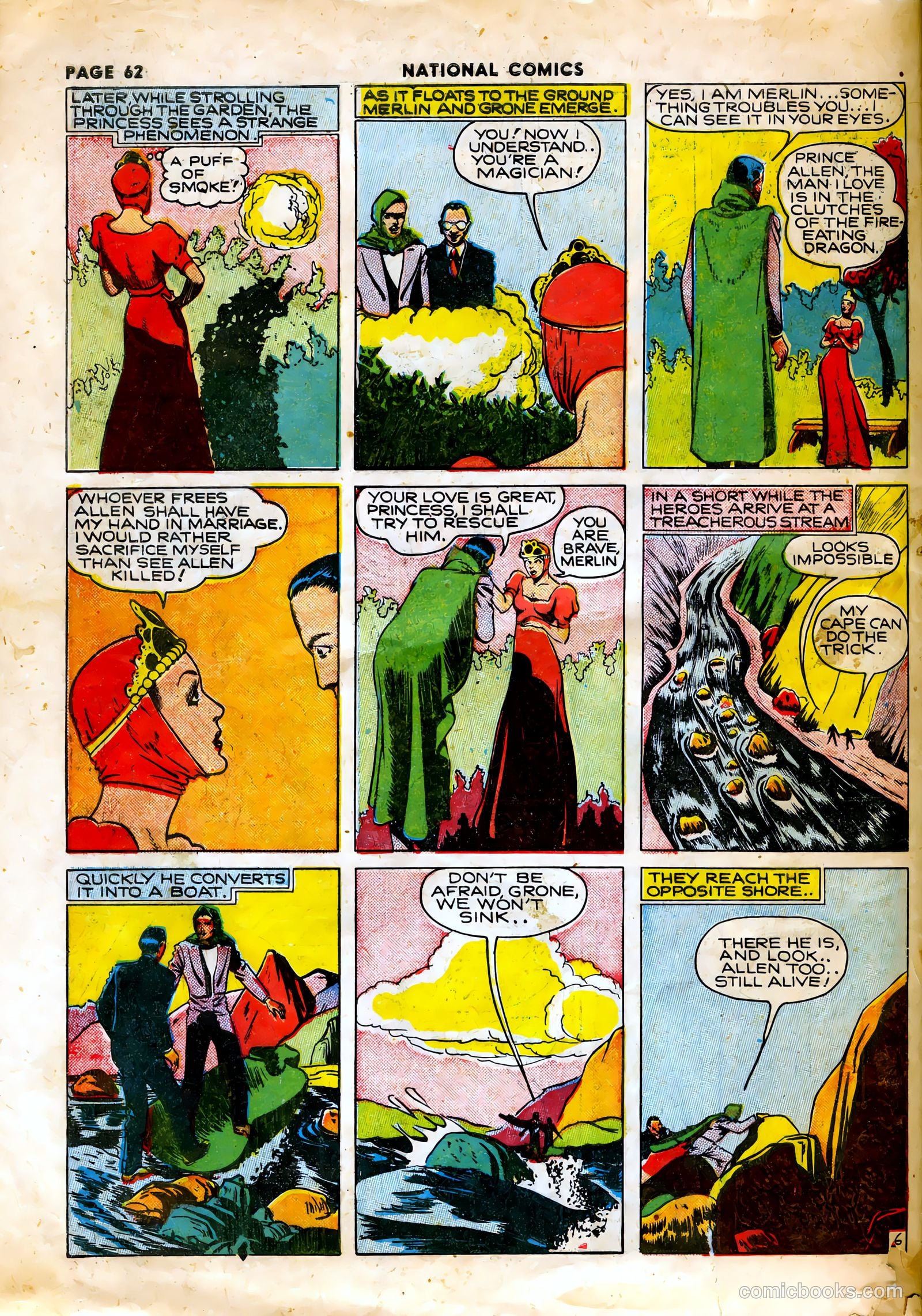 National Comics #7 (1941) — page 64 of 68