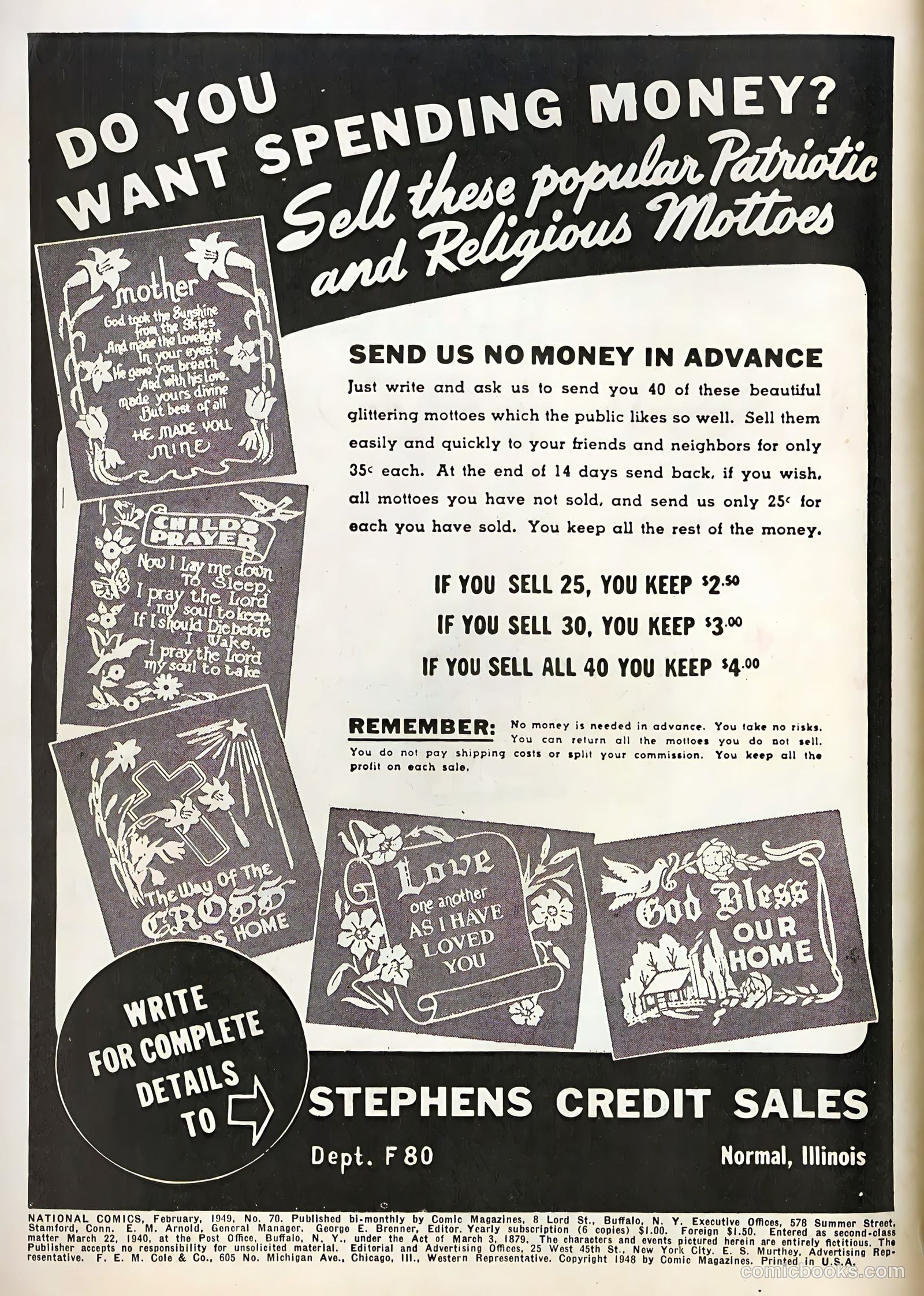National Comics #70 (1949) — page 2 of 51