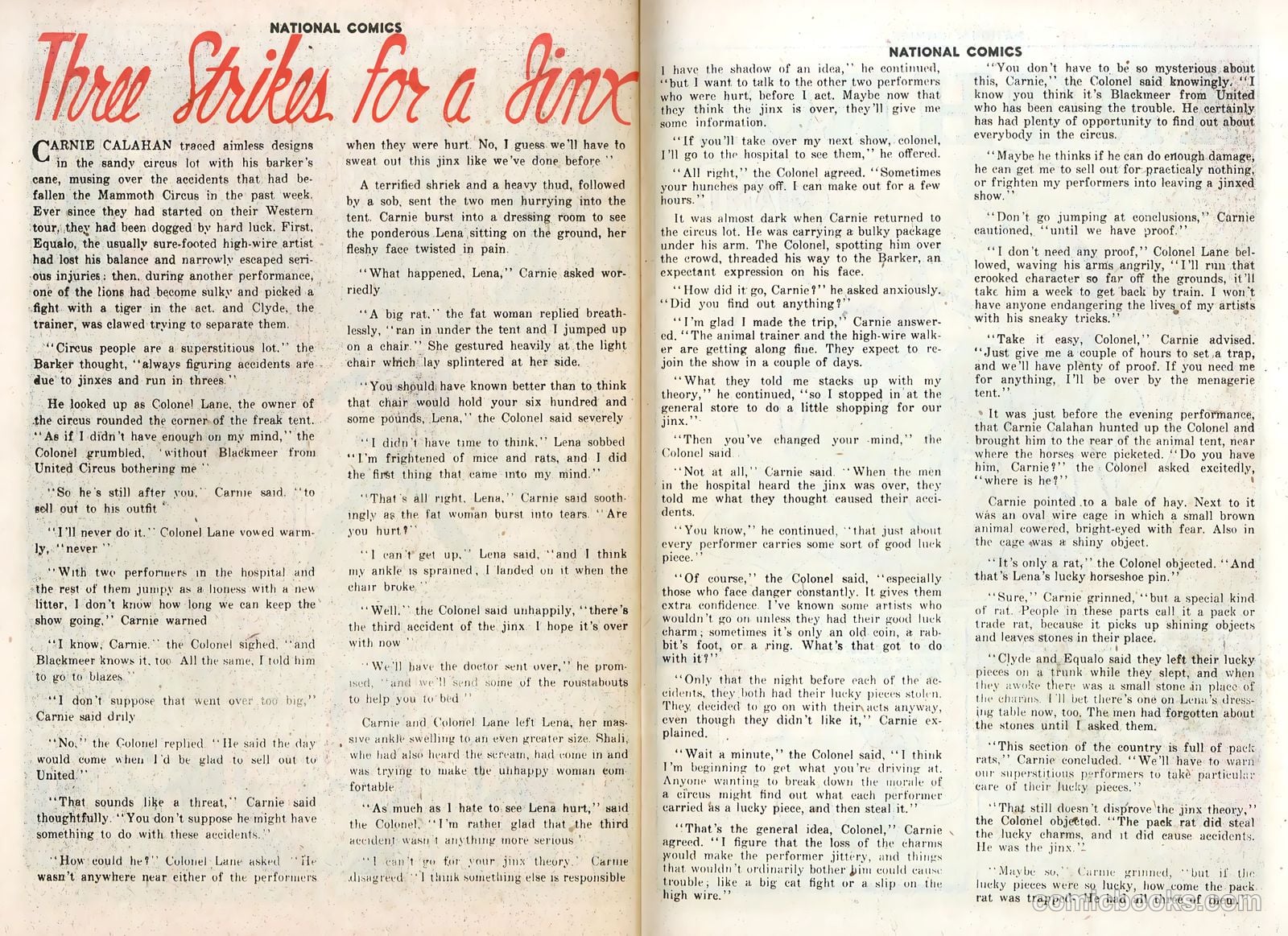 National Comics #70 (1949) — page 36 of 51