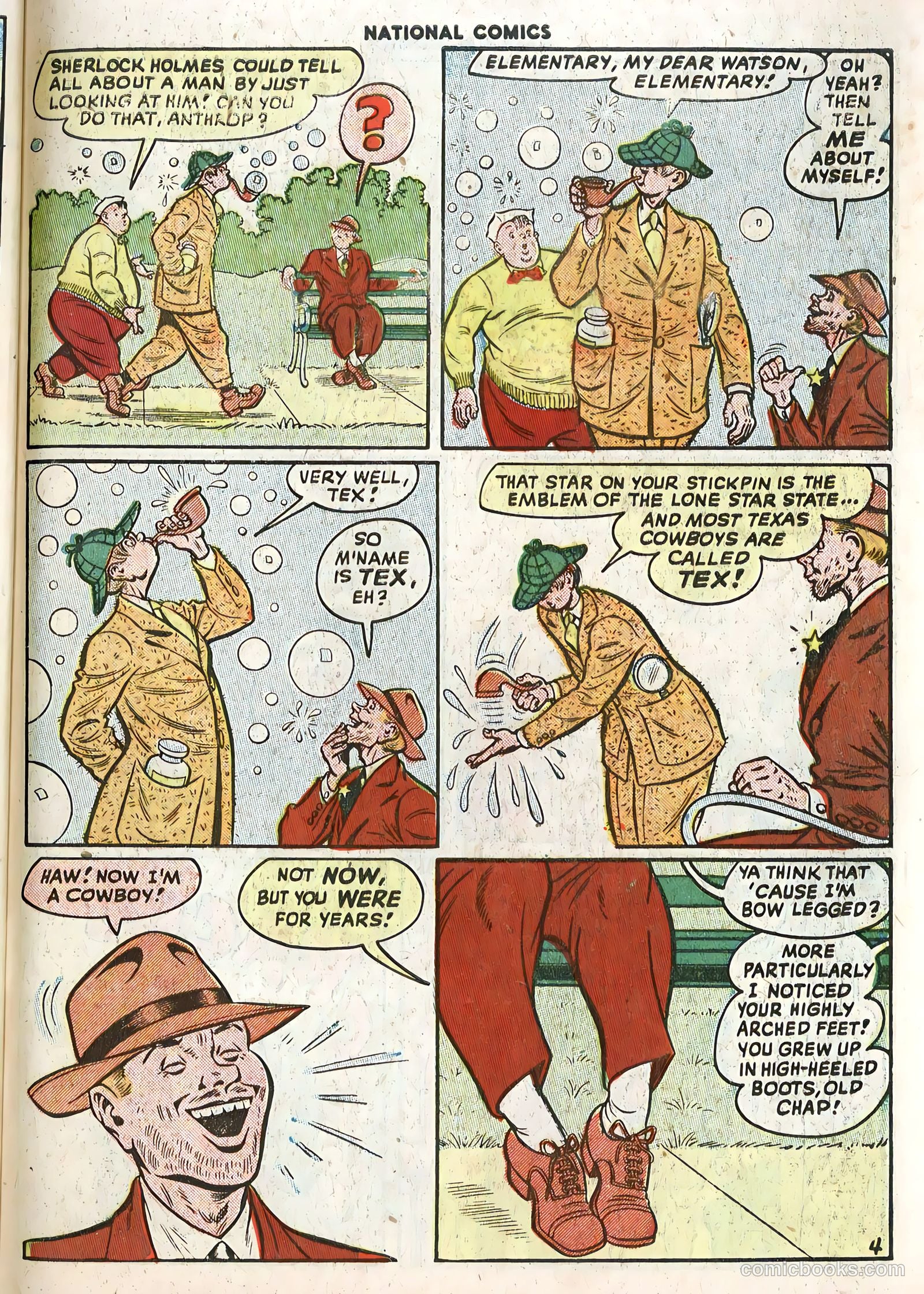 National Comics #70 (1949) — page 40 of 51