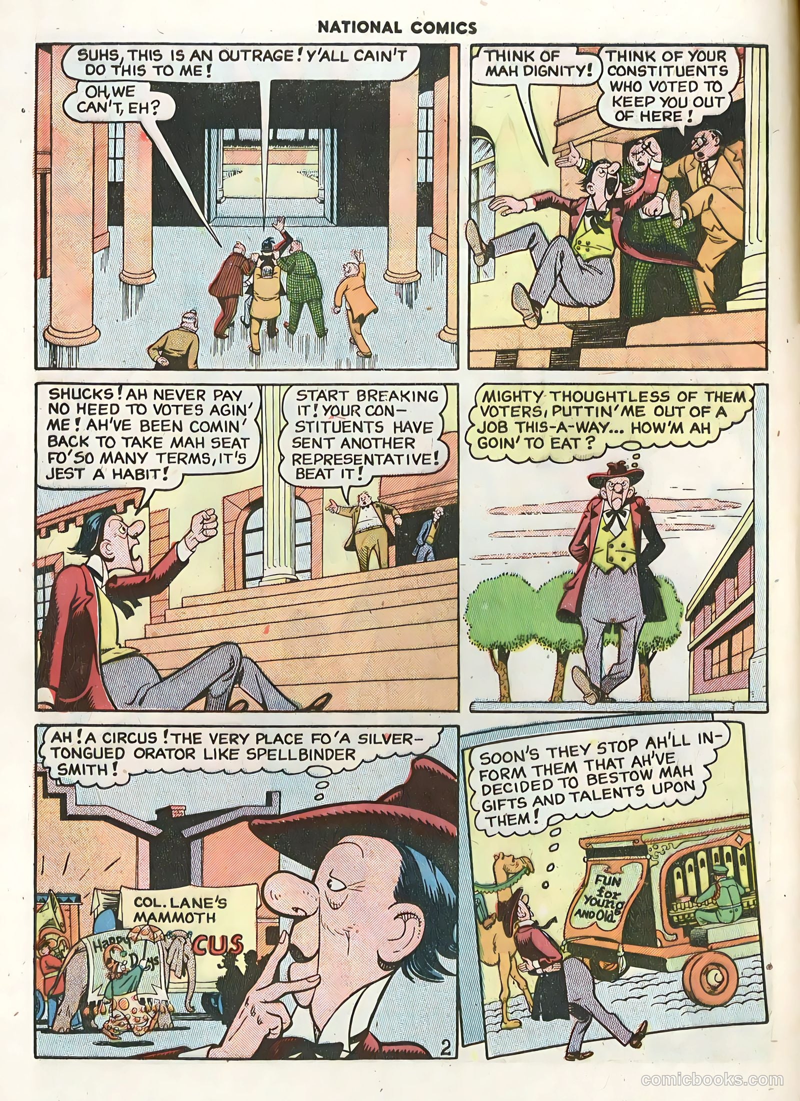 National Comics #71 (1949) — page 4 of 36