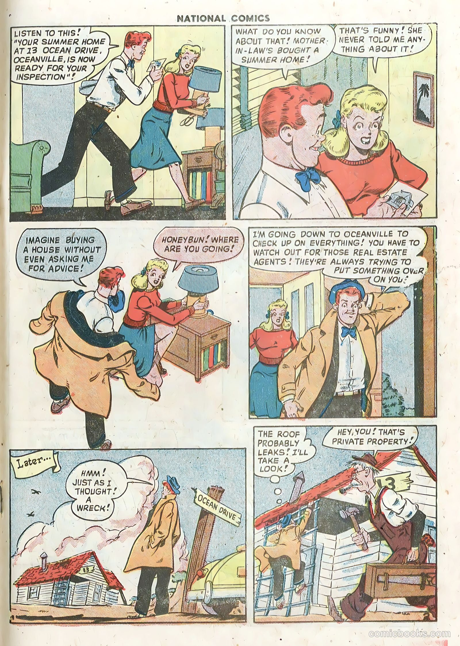 National Comics #71 (1949) — page 19 of 36