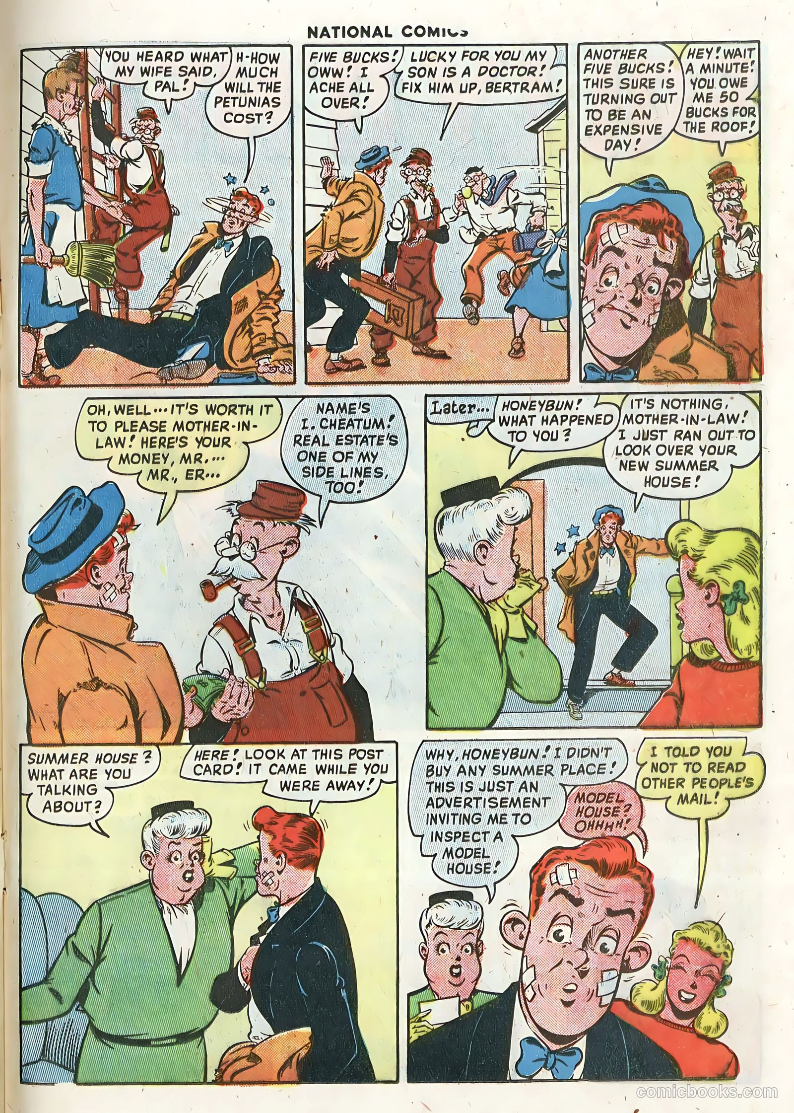 National Comics #71 (1949) — page 21 of 36