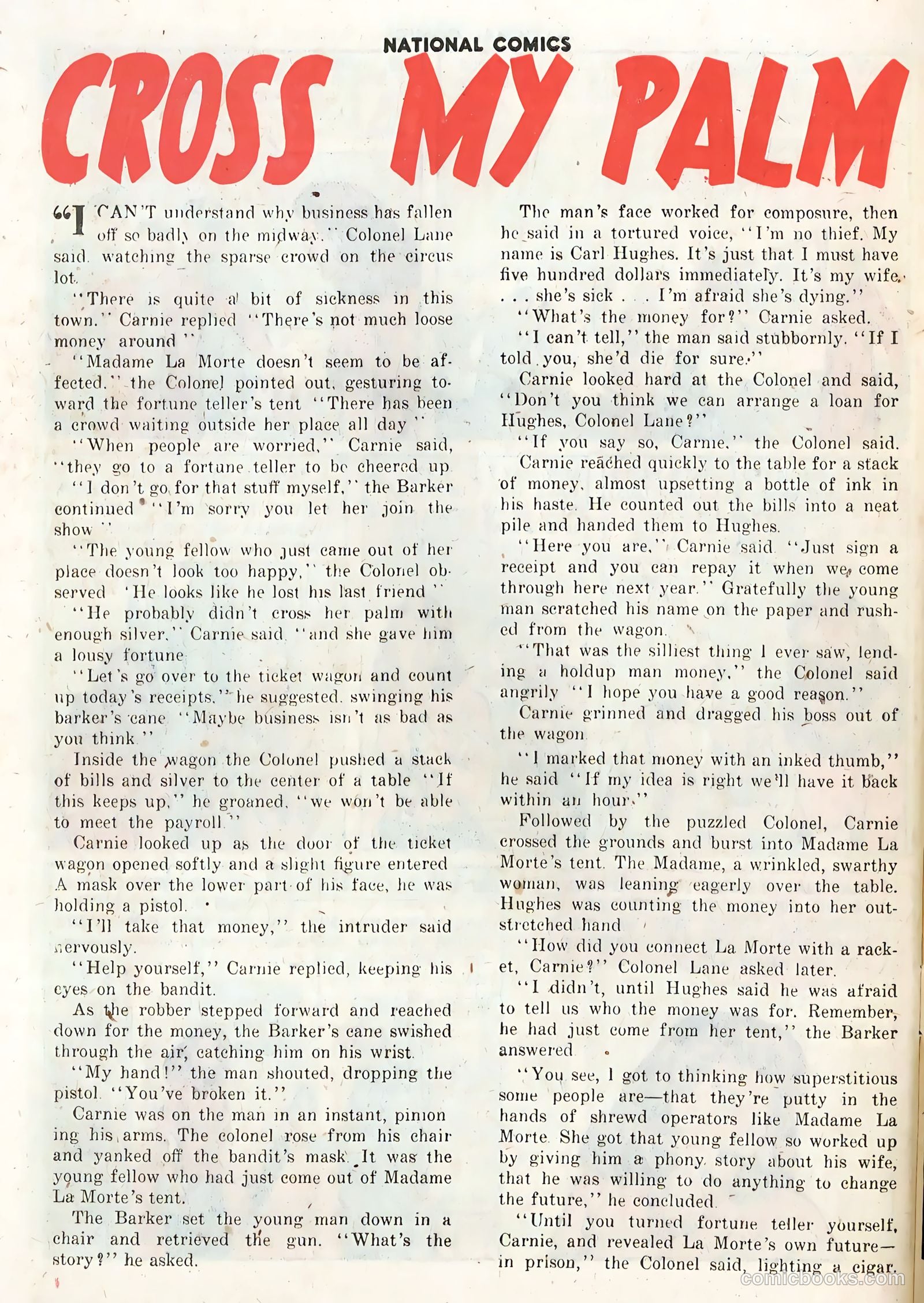 National Comics #71 (1949) — page 28 of 36