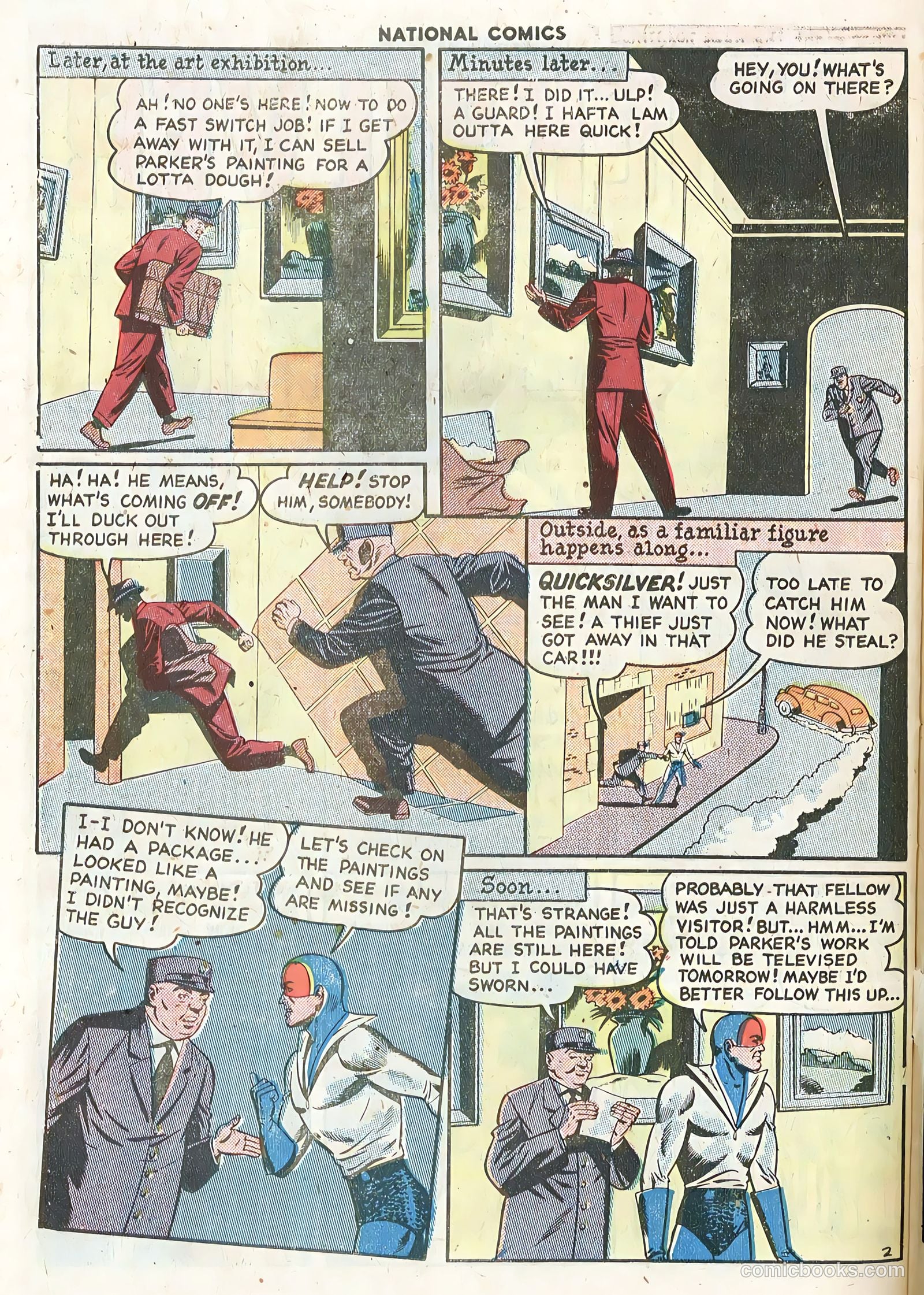 National Comics #71 (1949) — page 30 of 36